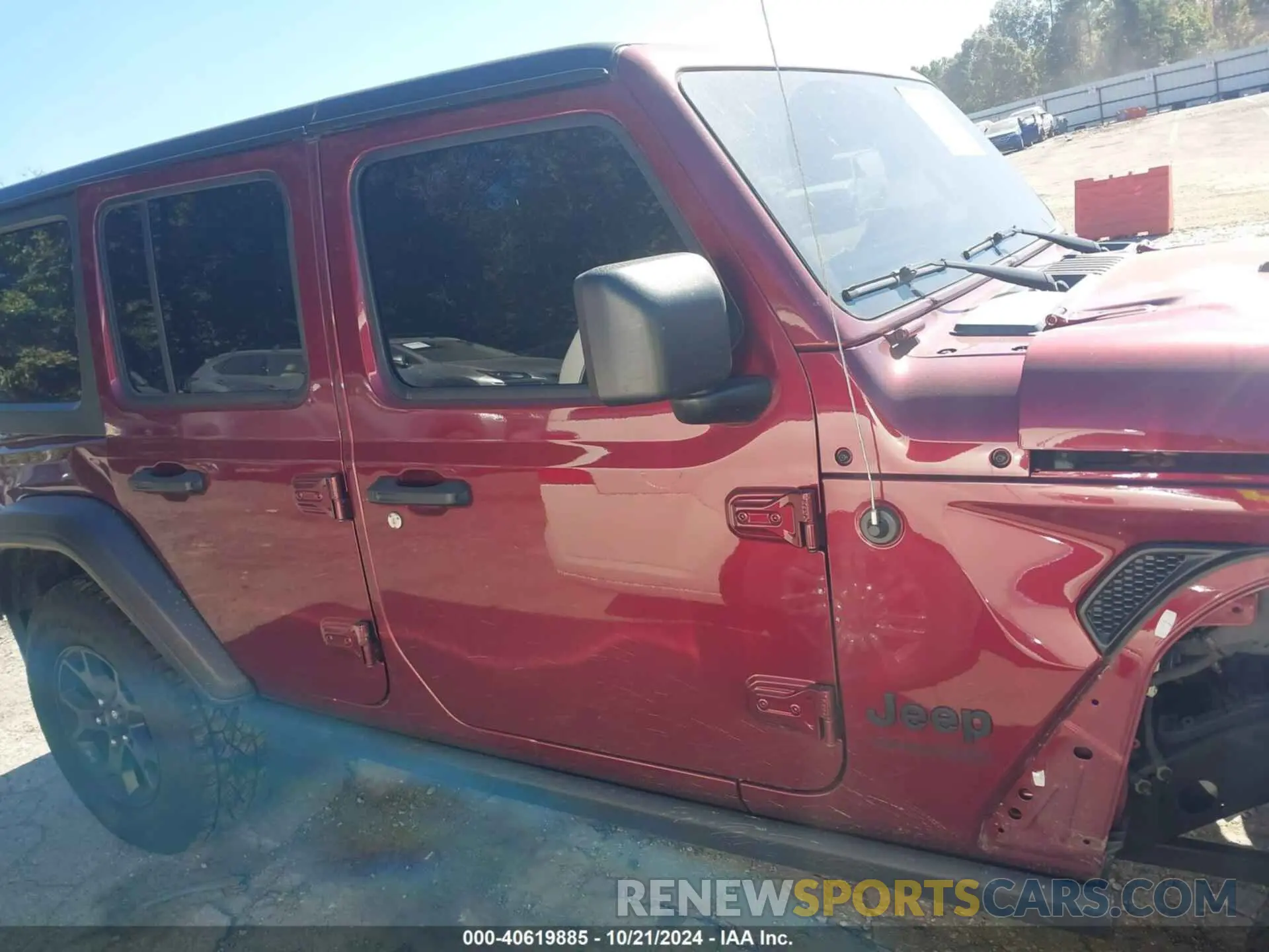 13 Фотография поврежденного автомобиля 1C4HJXDN1MW650554 JEEP WRANGLER UNLIMITED 2021