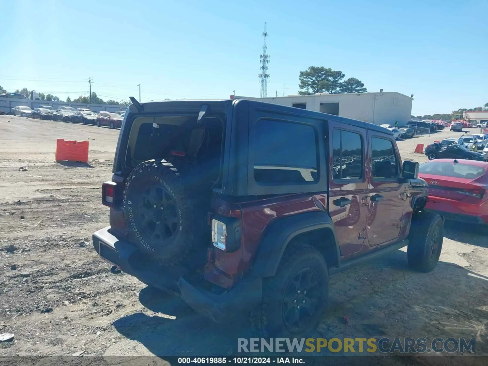 4 Фотография поврежденного автомобиля 1C4HJXDN1MW650554 JEEP WRANGLER UNLIMITED 2021