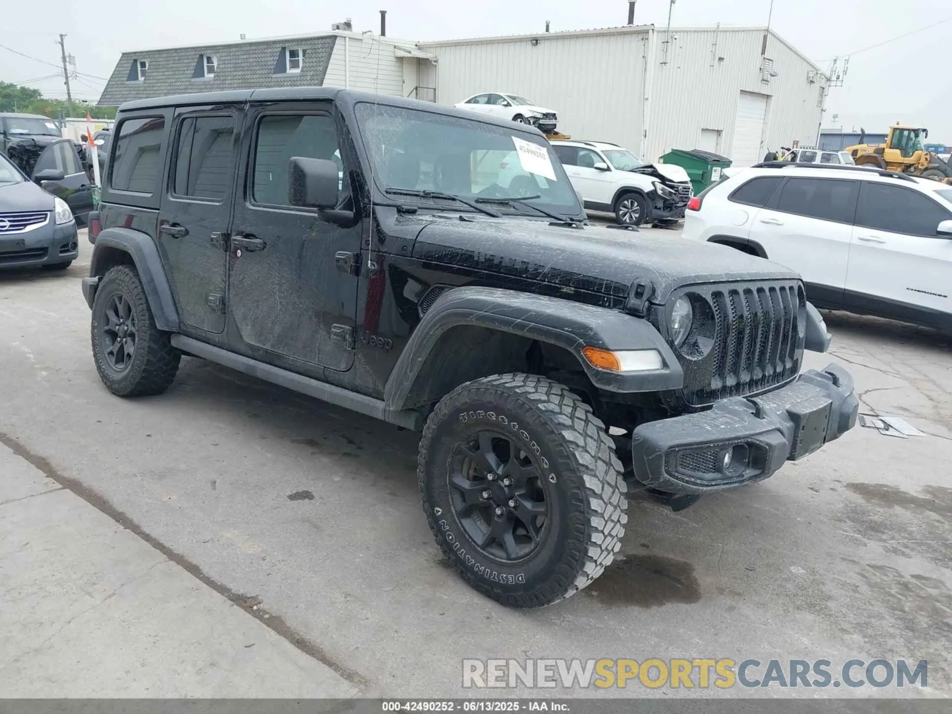 1 Фотография поврежденного автомобиля 1C4HJXDN1MW660579 JEEP WRANGLER UNLIMITED 2021