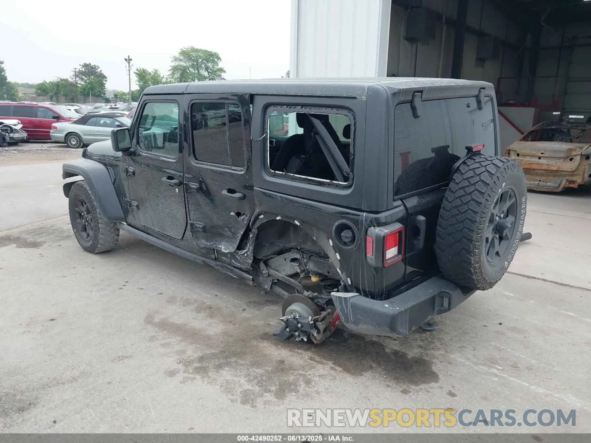 3 Фотография поврежденного автомобиля 1C4HJXDN1MW660579 JEEP WRANGLER UNLIMITED 2021