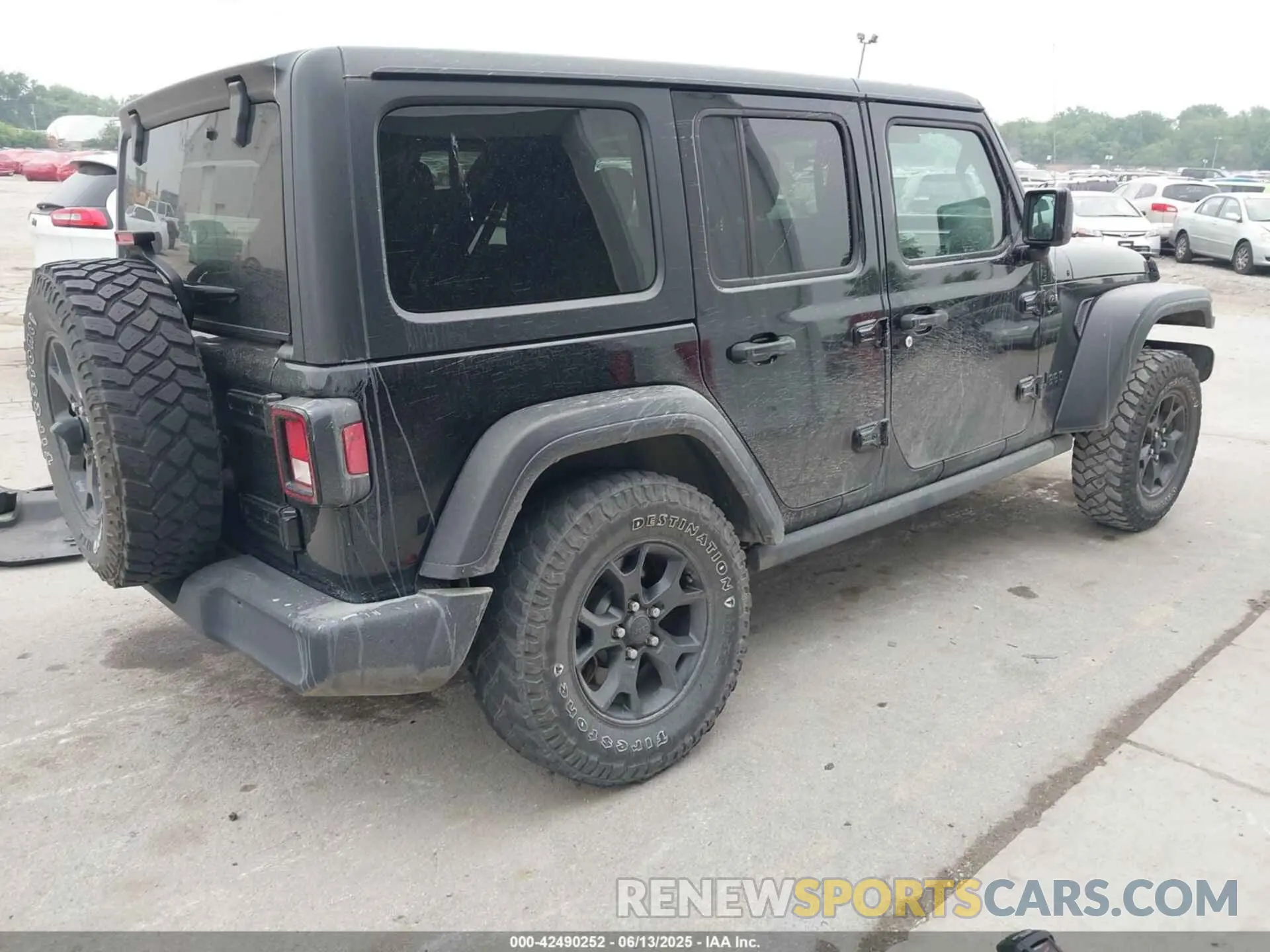 4 Фотография поврежденного автомобиля 1C4HJXDN1MW660579 JEEP WRANGLER UNLIMITED 2021