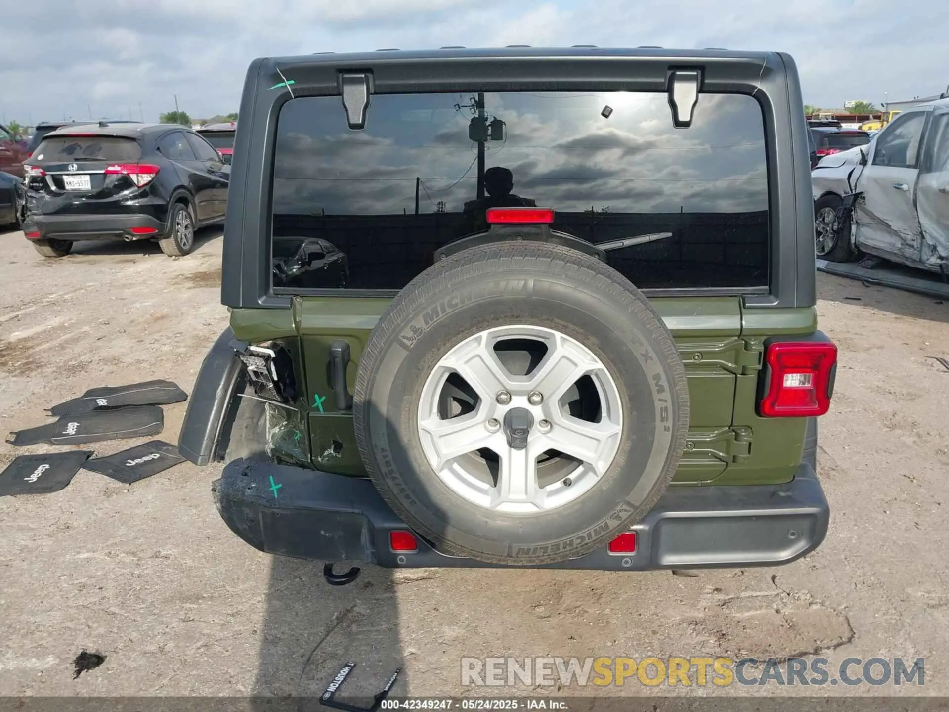 16 Фотография поврежденного автомобиля 1C4HJXDN2MW519746 JEEP WRANGLER UNLIMITED 2021