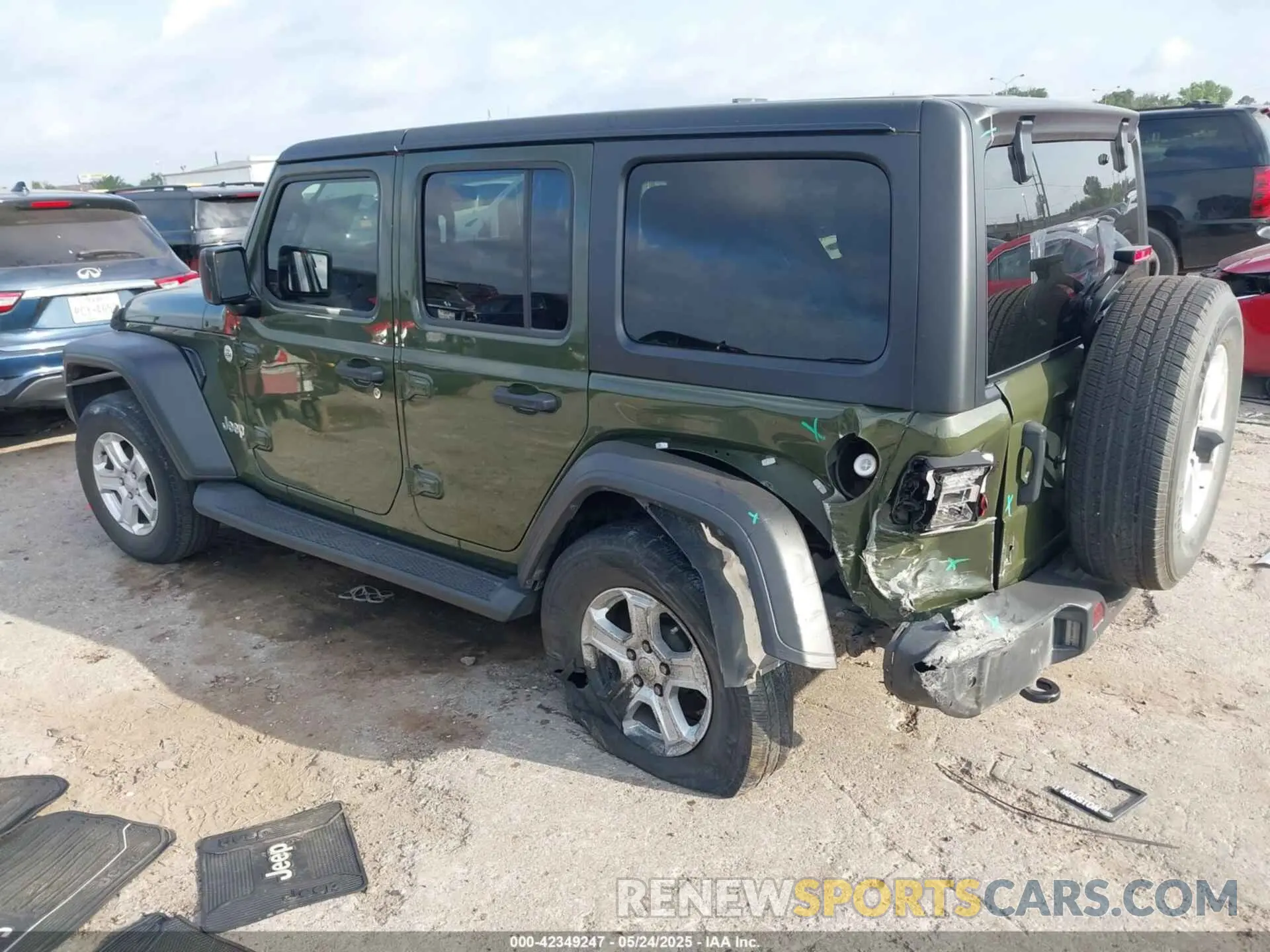3 Фотография поврежденного автомобиля 1C4HJXDN2MW519746 JEEP WRANGLER UNLIMITED 2021