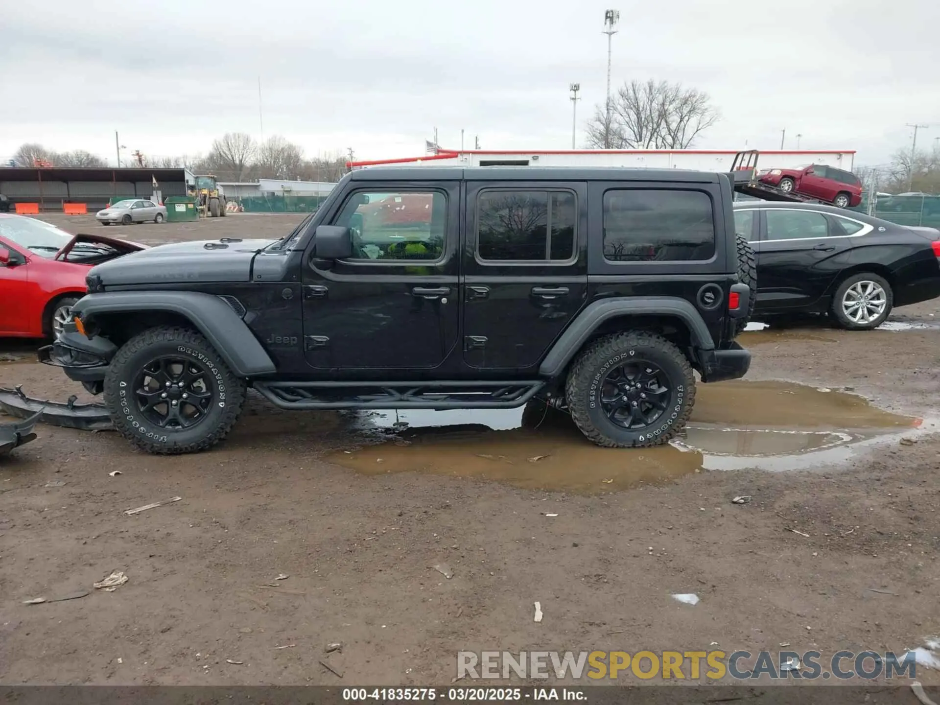 14 Фотография поврежденного автомобиля 1C4HJXDN2MW796350 JEEP WRANGLER UNLIMITED 2021