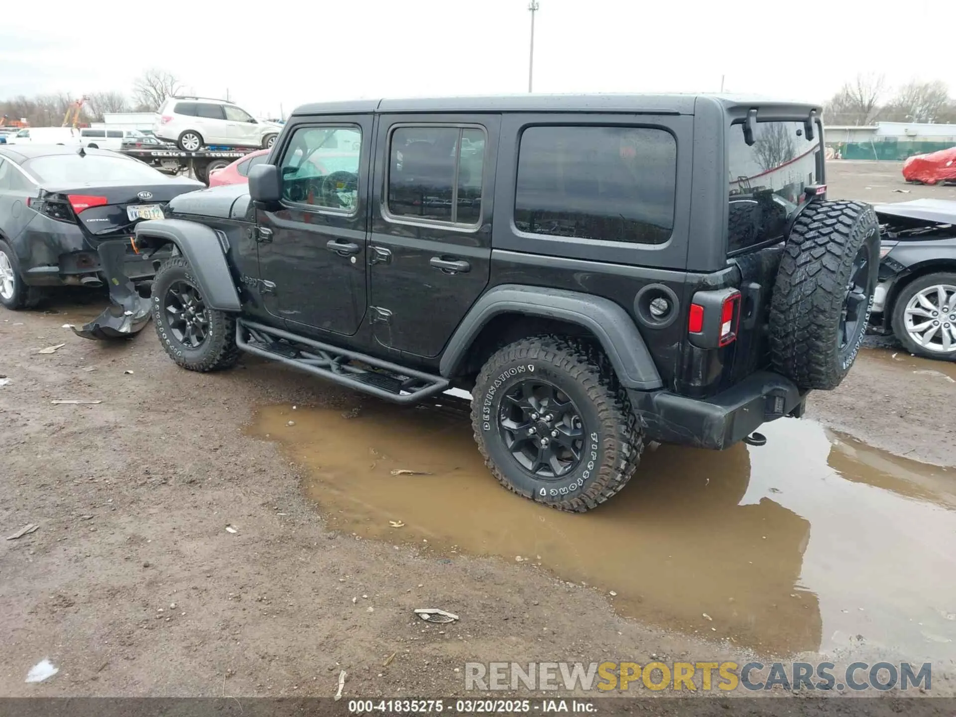 3 Фотография поврежденного автомобиля 1C4HJXDN2MW796350 JEEP WRANGLER UNLIMITED 2021