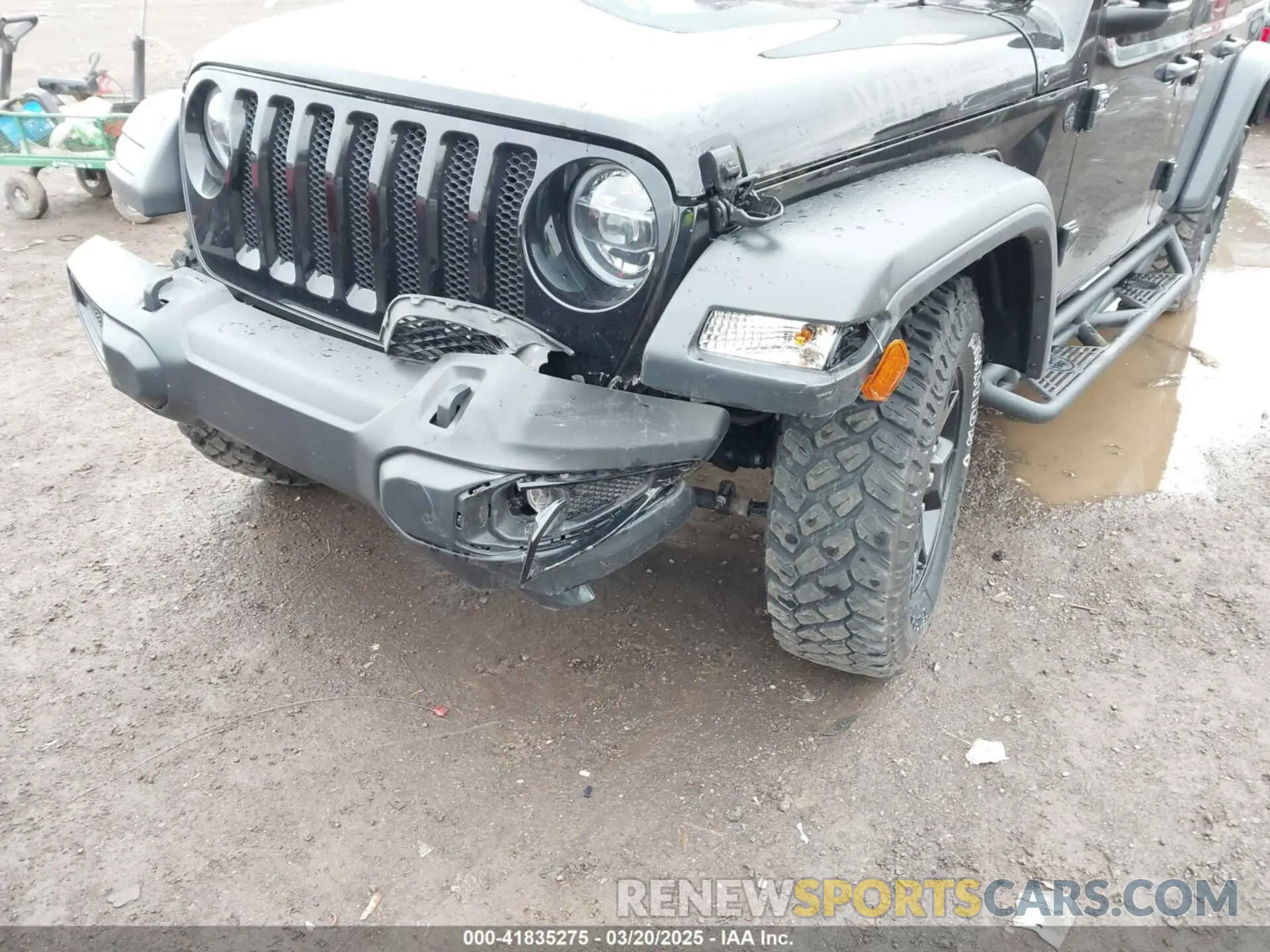 6 Фотография поврежденного автомобиля 1C4HJXDN2MW796350 JEEP WRANGLER UNLIMITED 2021