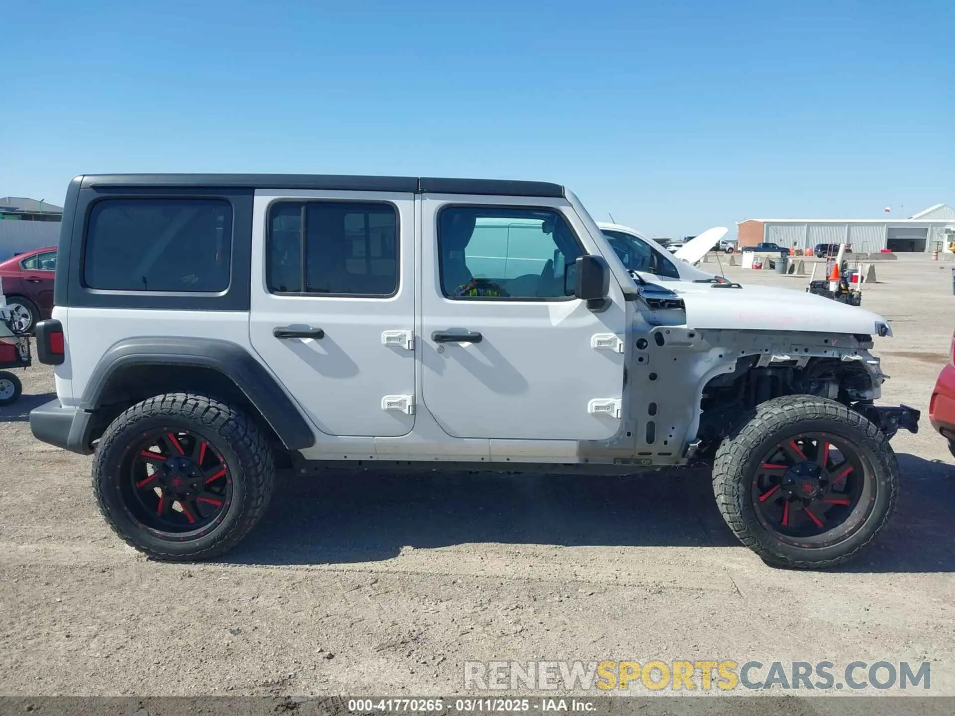 14 Photograph of a damaged car 1C4HJXDN3MW525460 JEEP WRANGLER UNLIMITED 2021