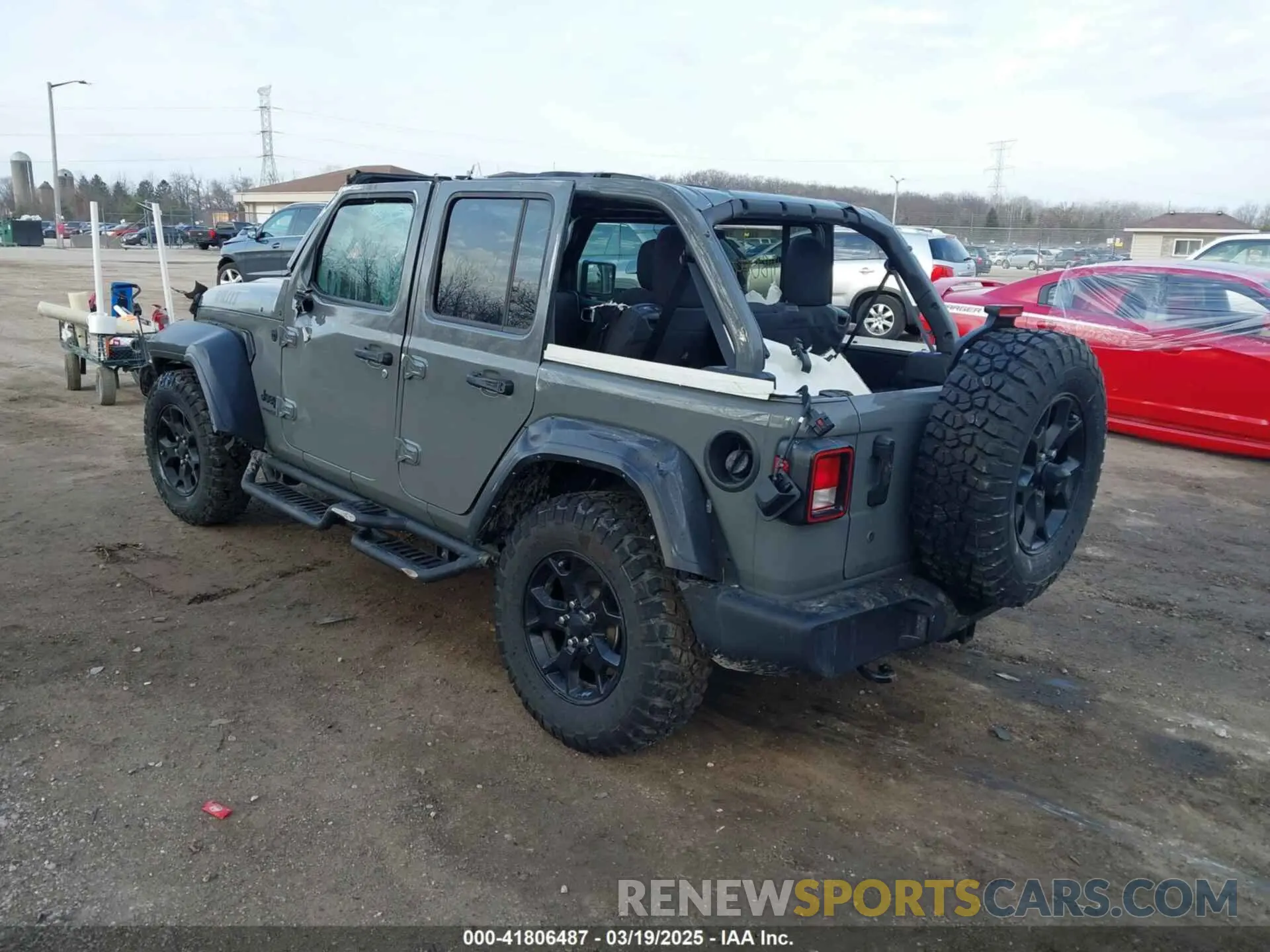 3 Photograph of a damaged car 1C4HJXDN3MW771456 JEEP WRANGLER UNLIMITED 2021