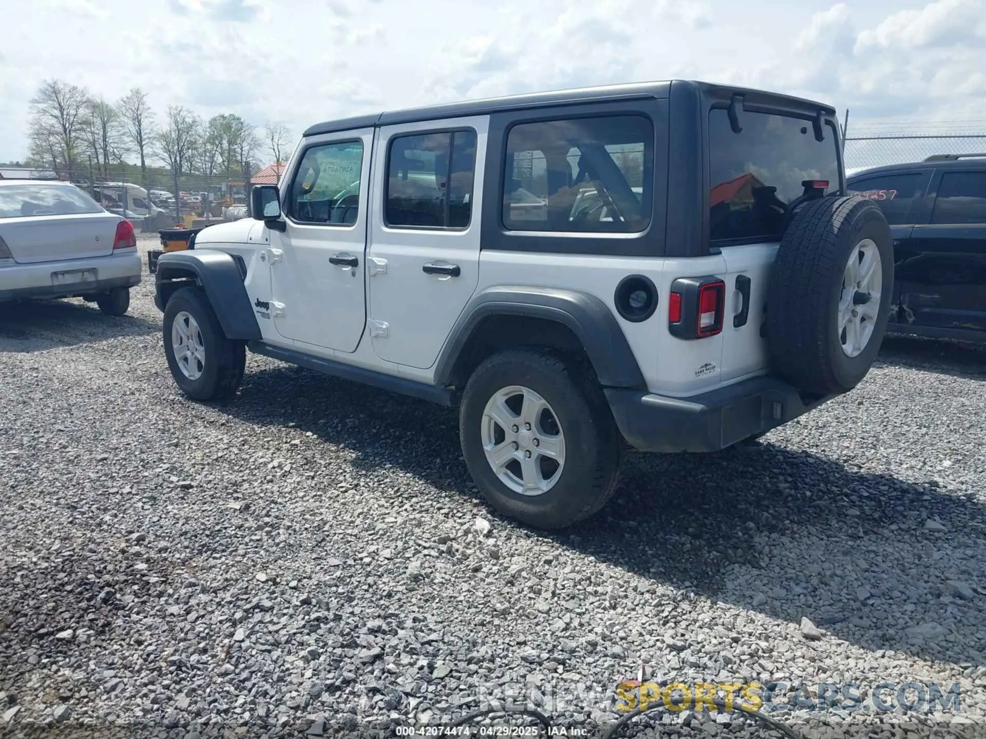 3 Фотография поврежденного автомобиля 1C4HJXDN3MW790797 JEEP WRANGLER UNLIMITED 2021