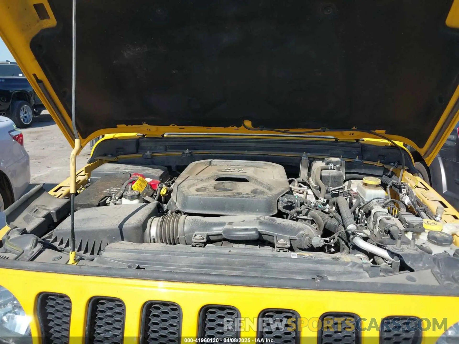 10 Photograph of a damaged car 1C4HJXDN4MW718555 JEEP WRANGLER UNLIMITED 2021