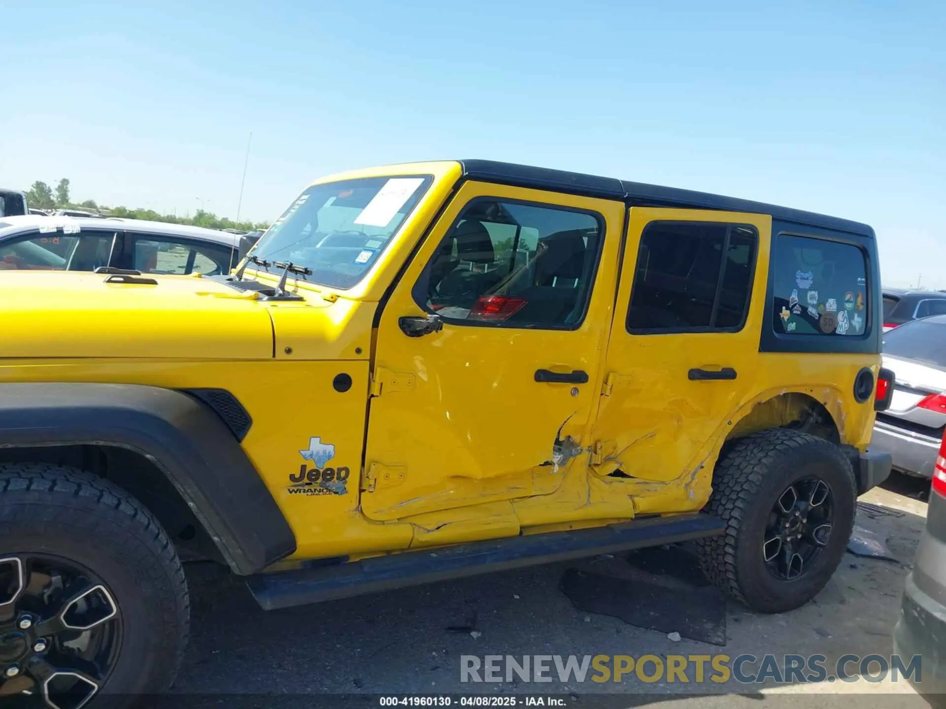 6 Photograph of a damaged car 1C4HJXDN4MW718555 JEEP WRANGLER UNLIMITED 2021