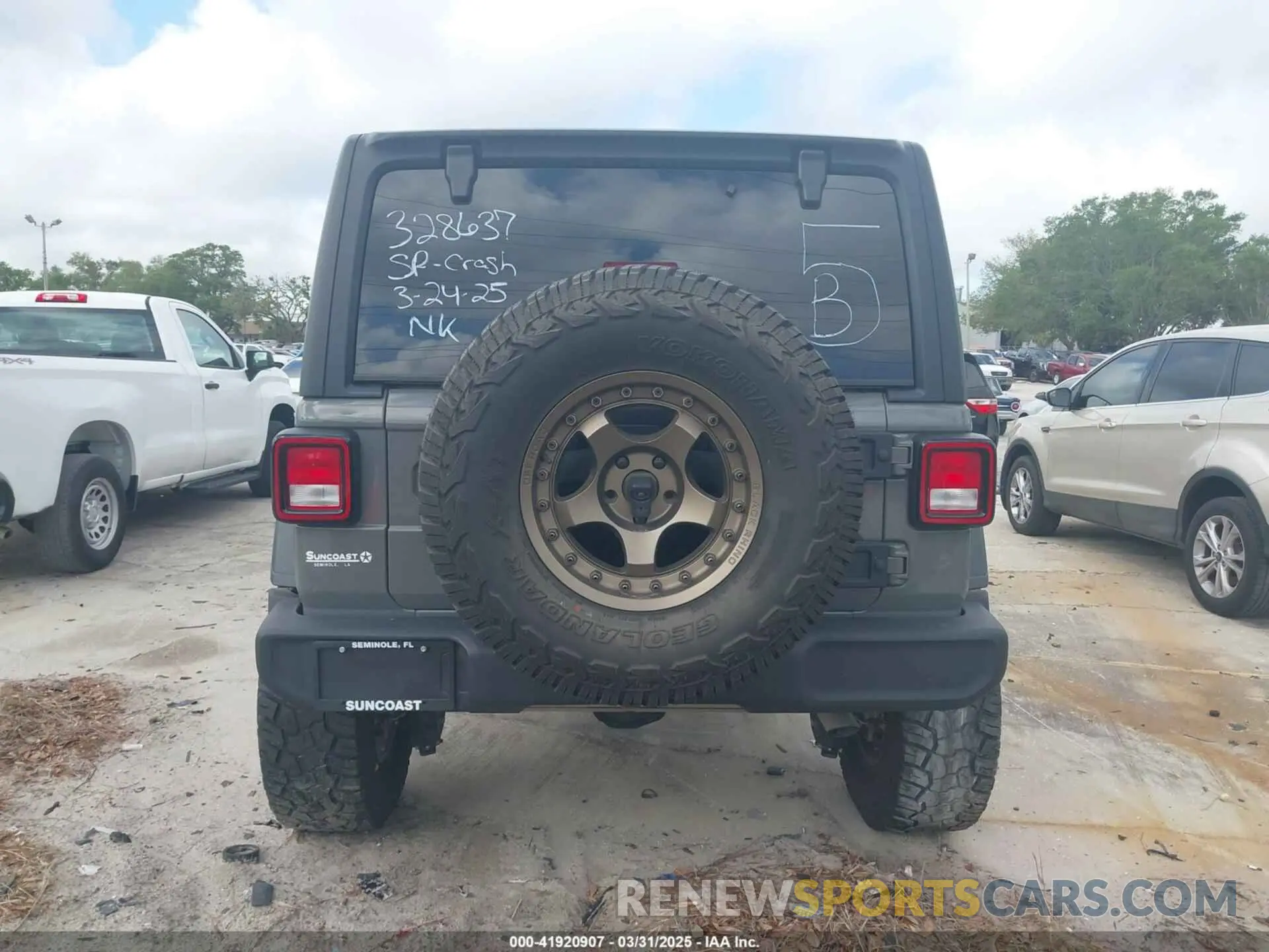 16 Фотография поврежденного автомобиля 1C4HJXDN4MW814525 JEEP WRANGLER UNLIMITED 2021