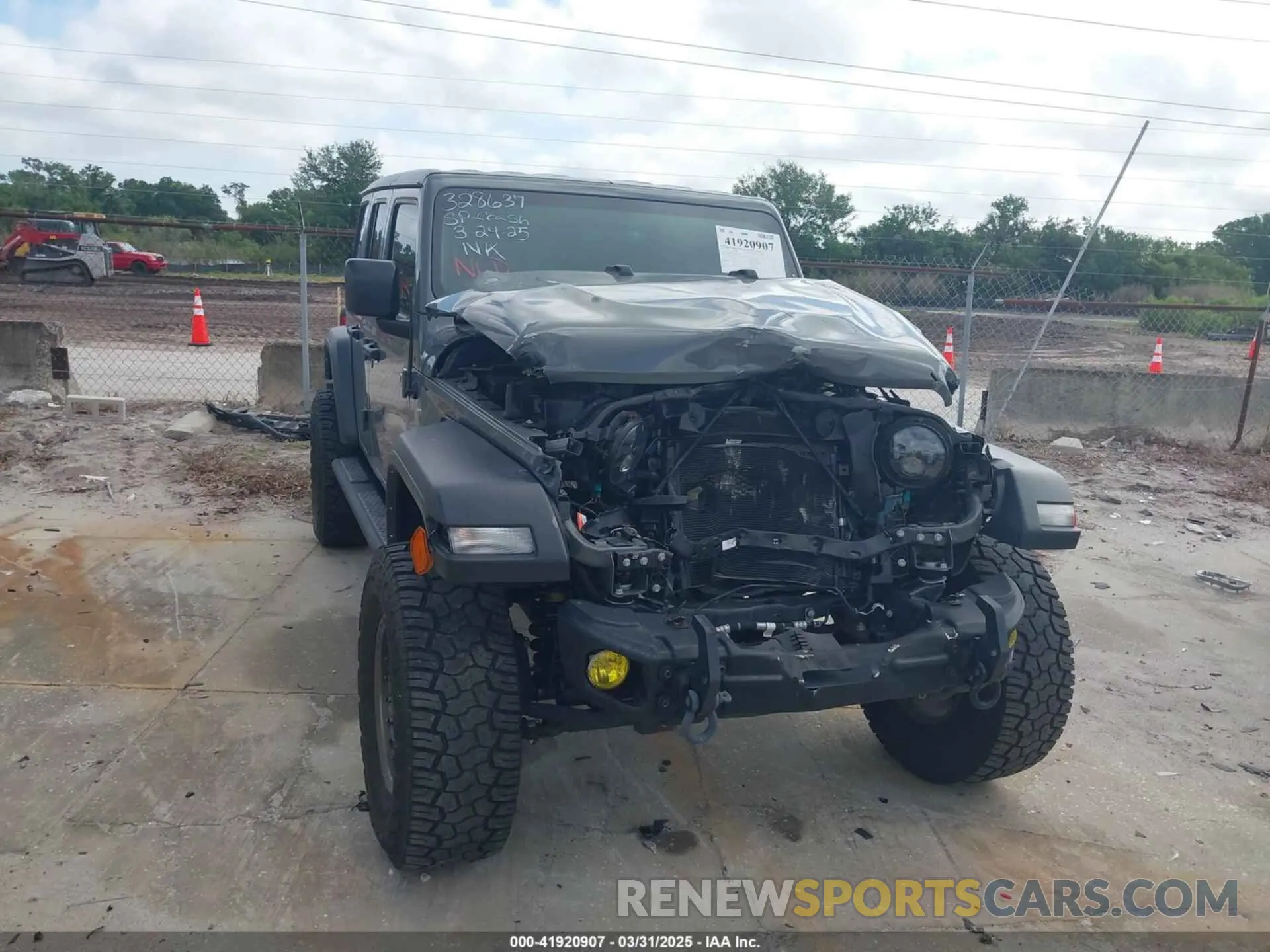 6 Фотография поврежденного автомобиля 1C4HJXDN4MW814525 JEEP WRANGLER UNLIMITED 2021
