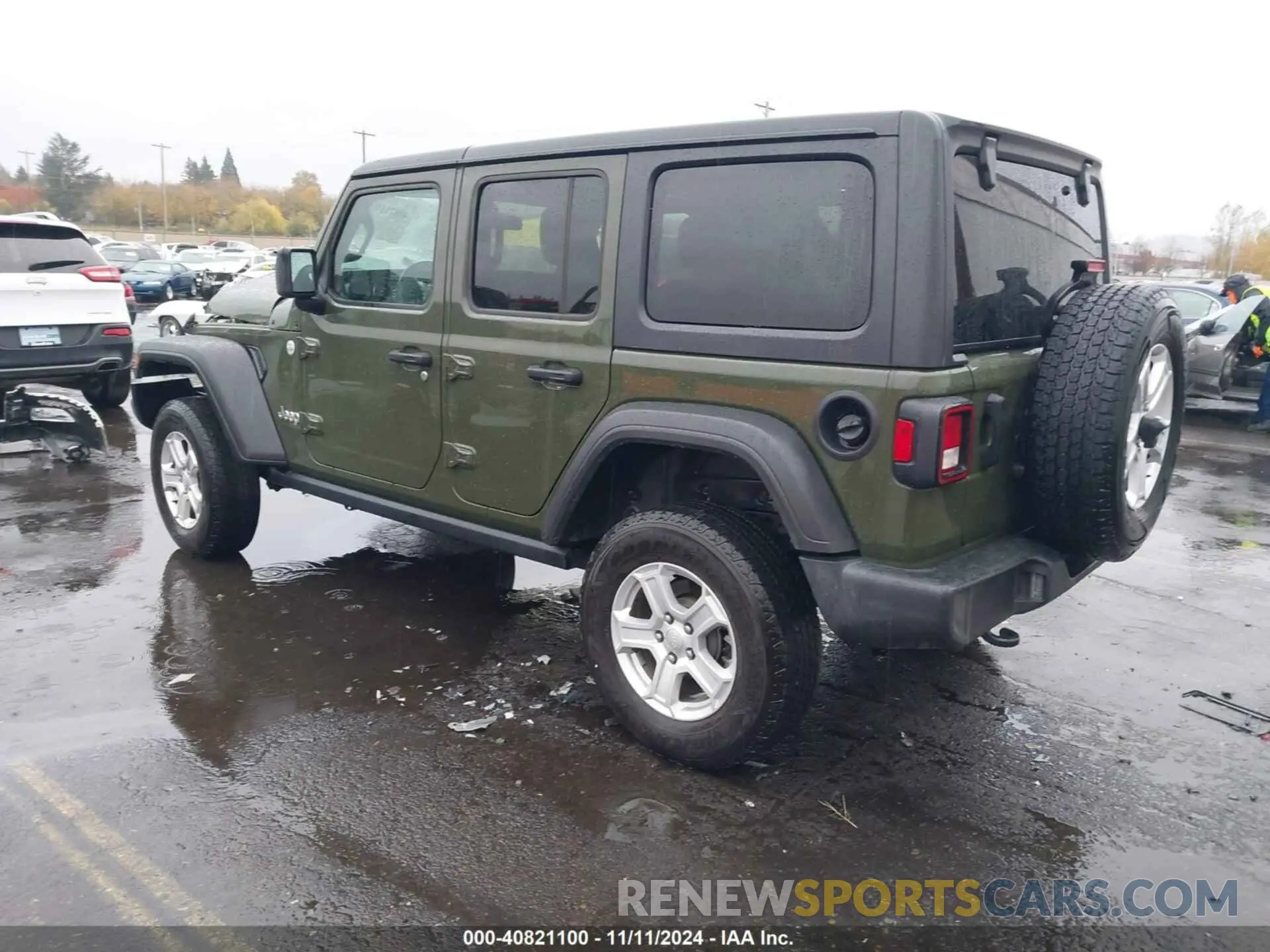 3 Фотография поврежденного автомобиля 1C4HJXDN5MW592125 JEEP WRANGLER UNLIMITED 2021