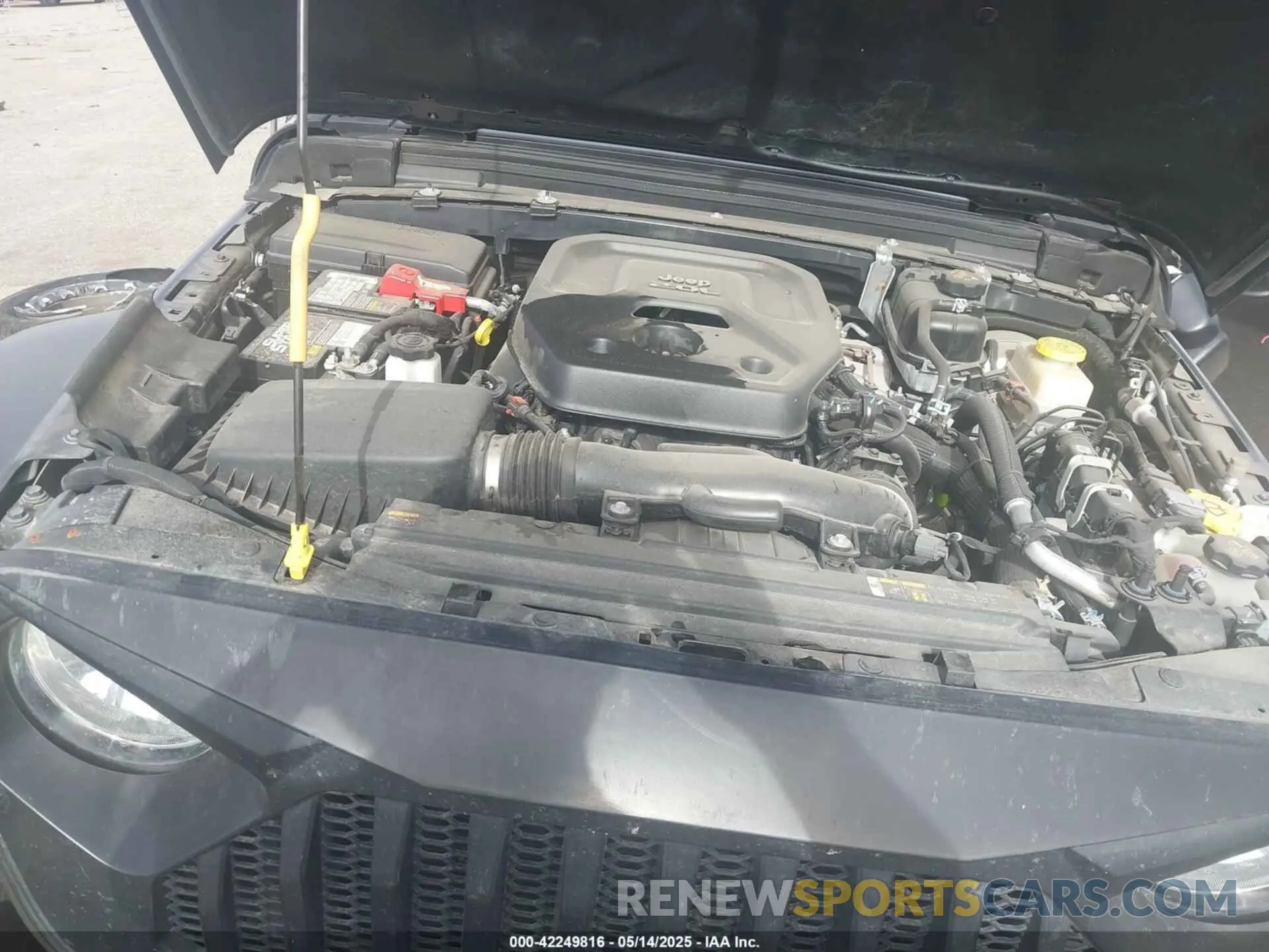10 Photograph of a damaged car 1C4HJXDN6MW549686 JEEP WRANGLER UNLIMITED 2021