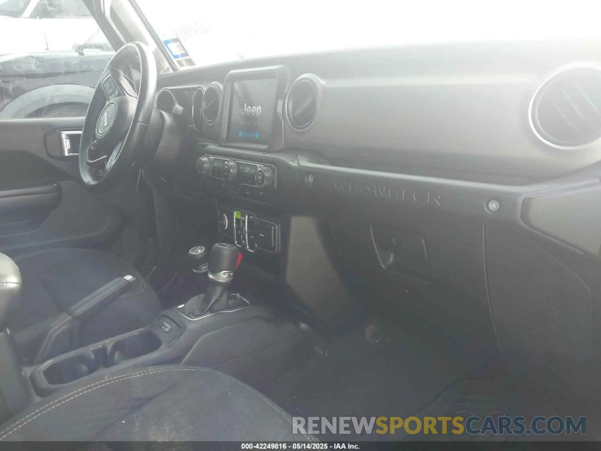 5 Photograph of a damaged car 1C4HJXDN6MW549686 JEEP WRANGLER UNLIMITED 2021