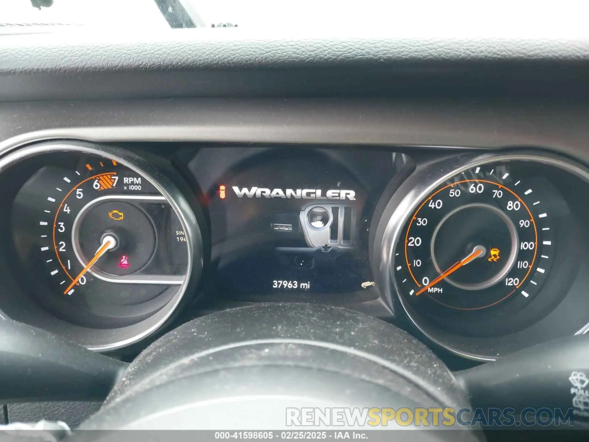 7 Photograph of a damaged car 1C4HJXDN6MW664417 JEEP WRANGLER UNLIMITED 2021