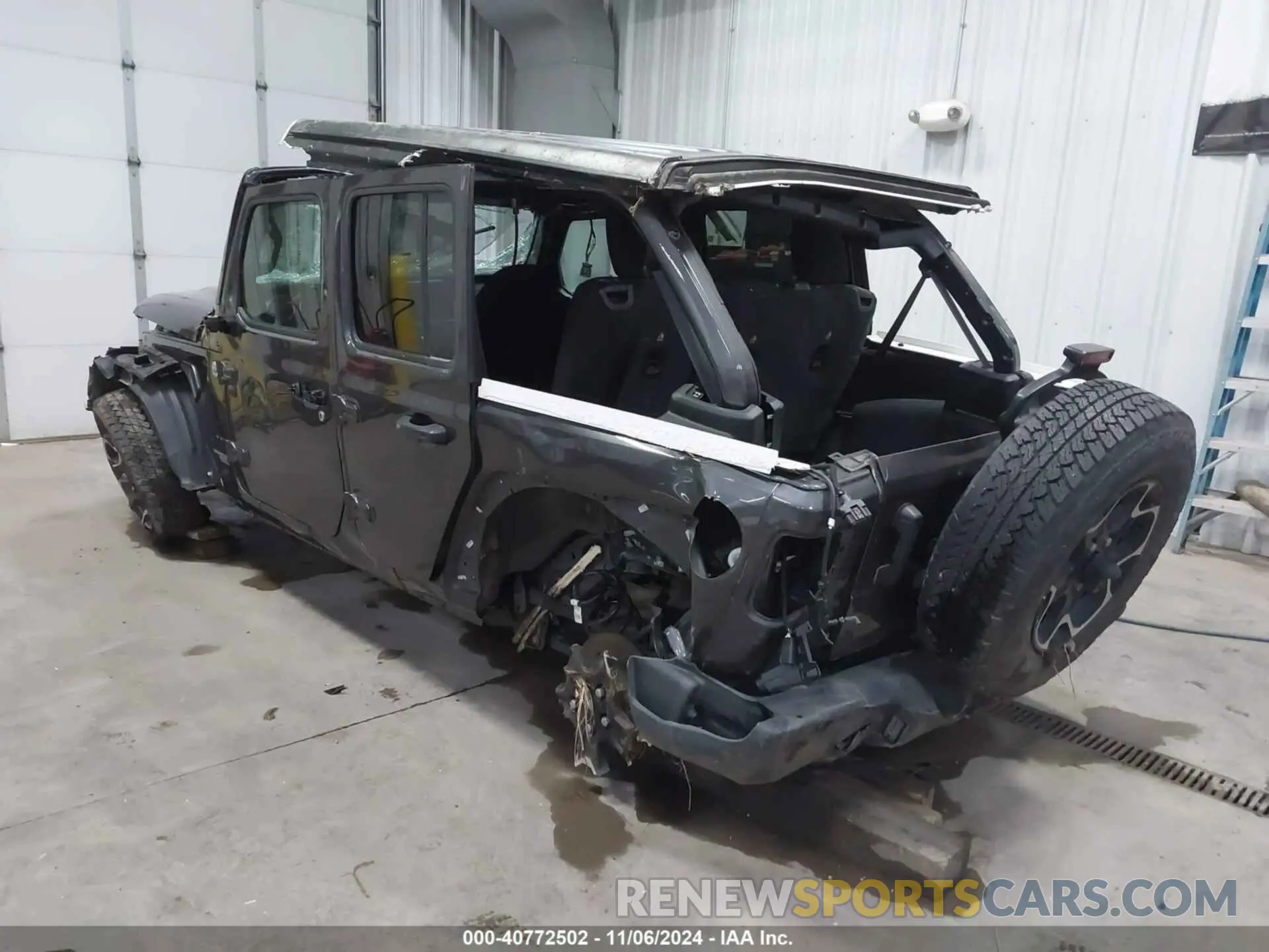 3 Photograph of a damaged car 1C4HJXDN6MW724339 JEEP WRANGLER UNLIMITED 2021