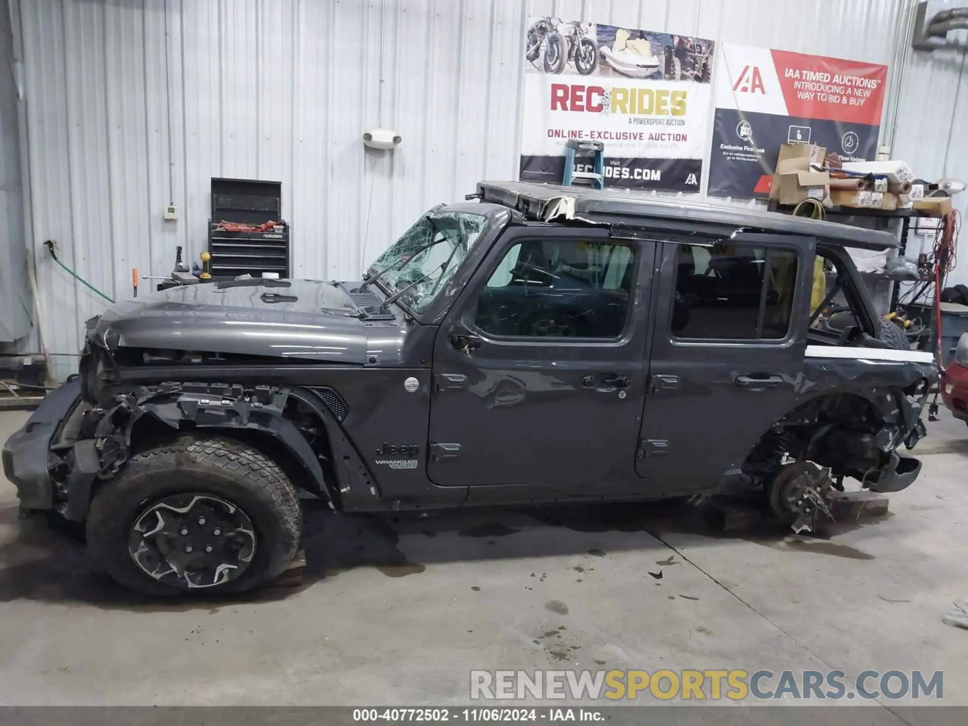 6 Photograph of a damaged car 1C4HJXDN6MW724339 JEEP WRANGLER UNLIMITED 2021