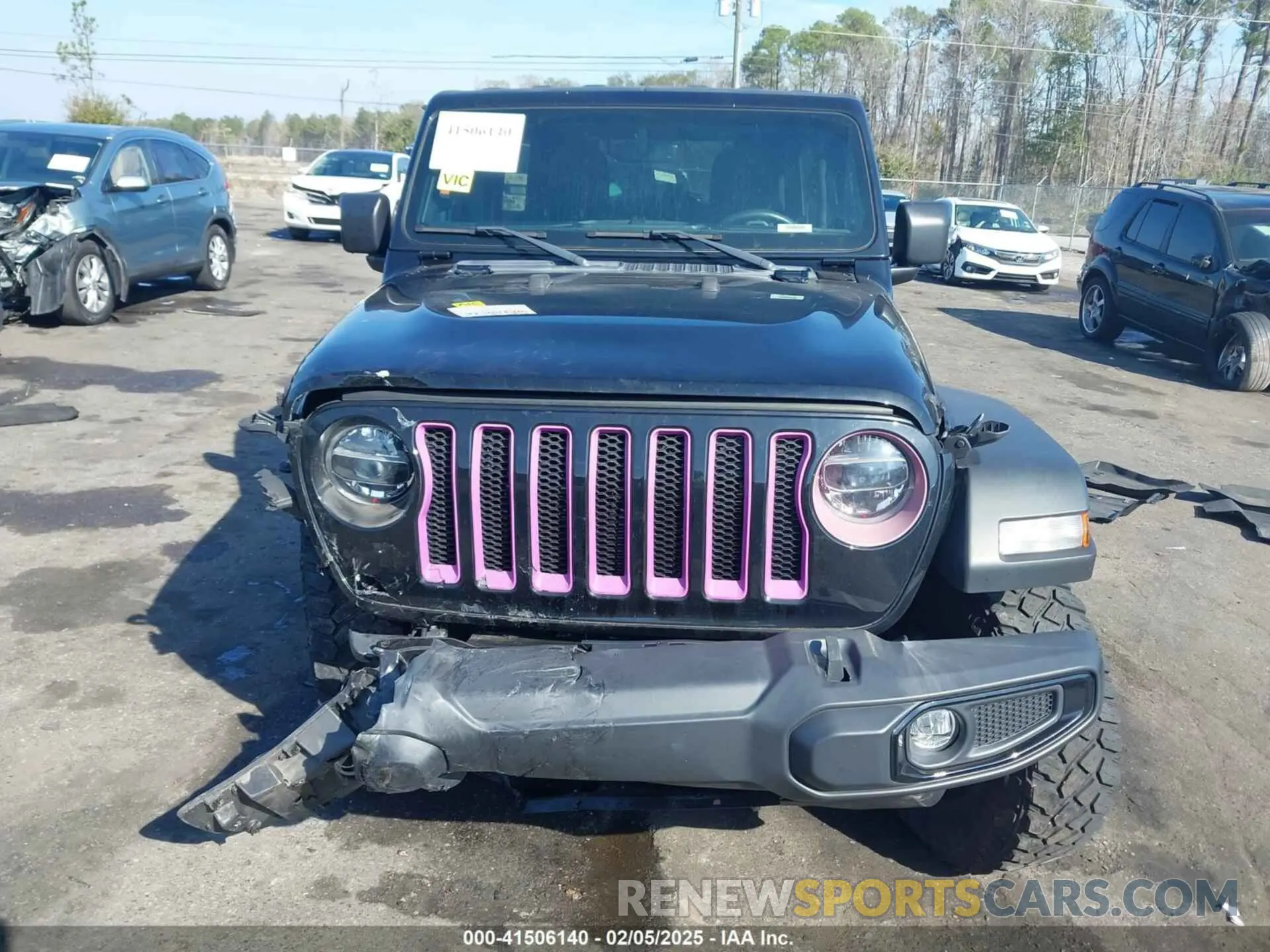 12 Photograph of a damaged car 1C4HJXDN6MW812565 JEEP WRANGLER UNLIMITED 2021