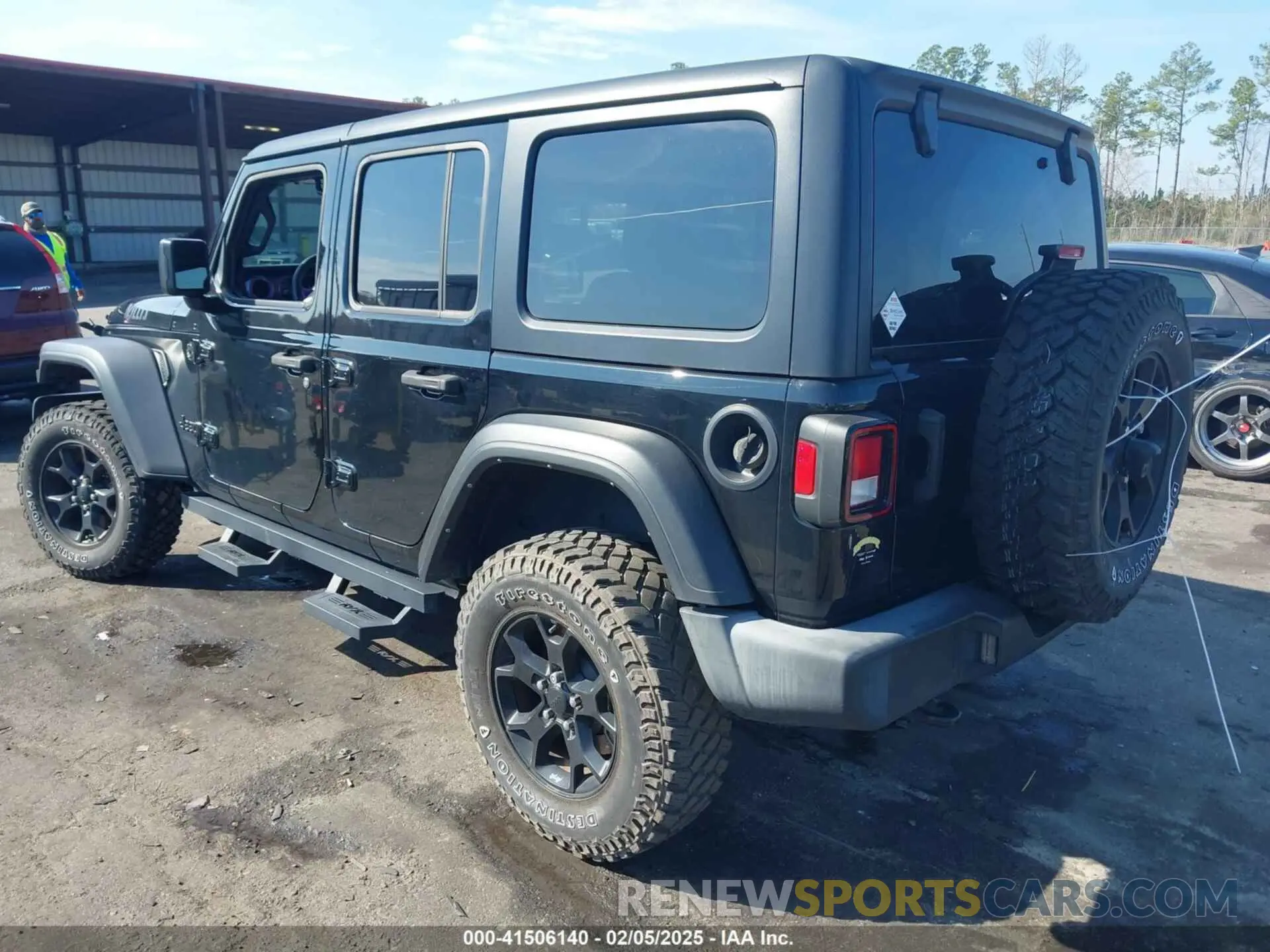 3 Photograph of a damaged car 1C4HJXDN6MW812565 JEEP WRANGLER UNLIMITED 2021