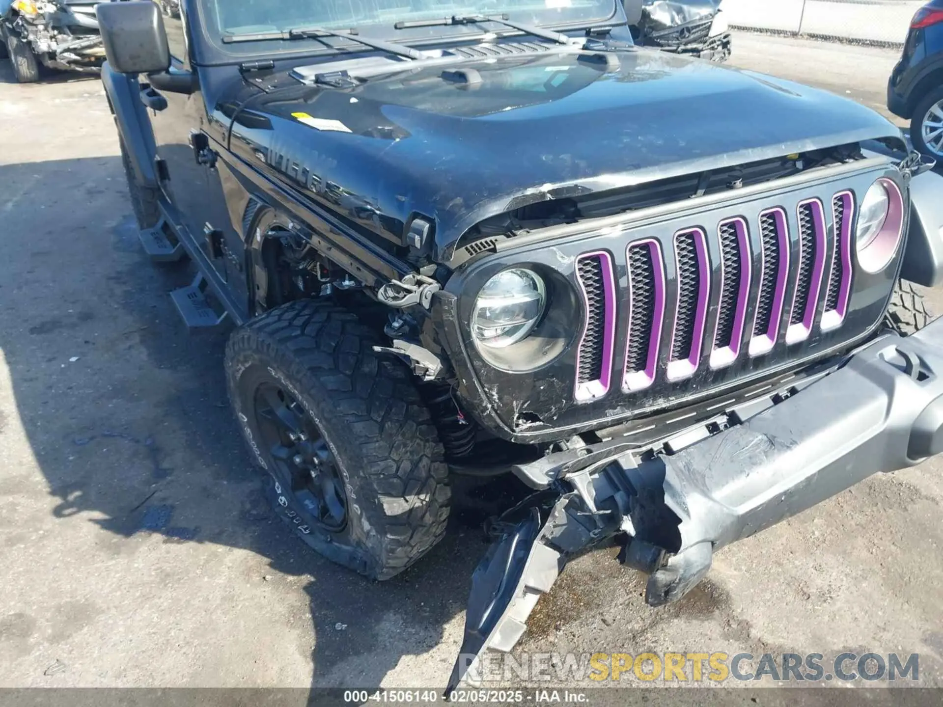 6 Photograph of a damaged car 1C4HJXDN6MW812565 JEEP WRANGLER UNLIMITED 2021
