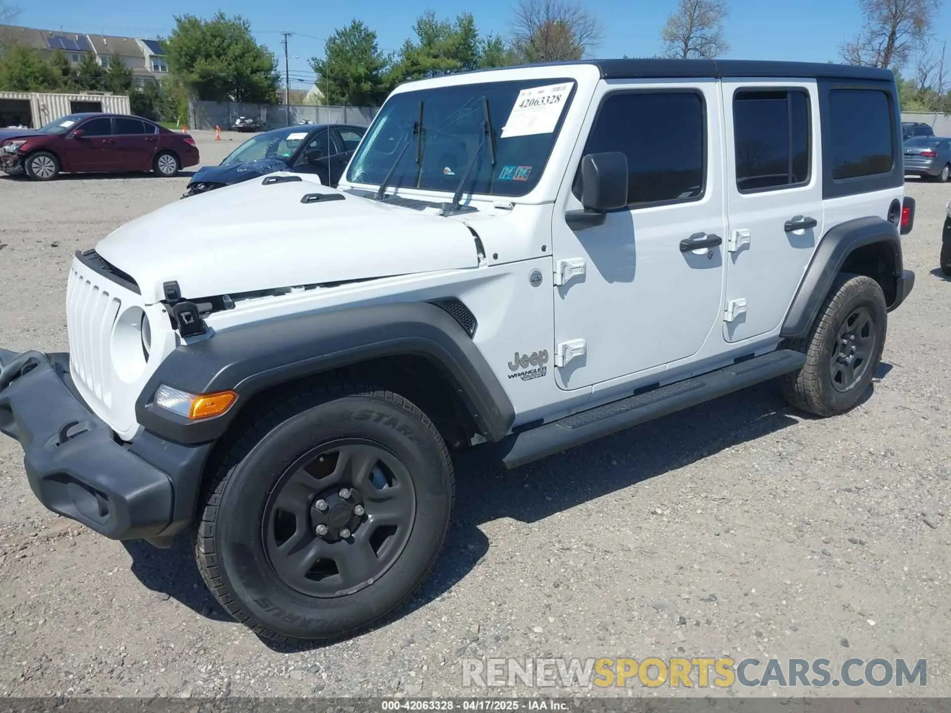2 Фотография поврежденного автомобиля 1C4HJXDN7MW506345 JEEP WRANGLER UNLIMITED 2021