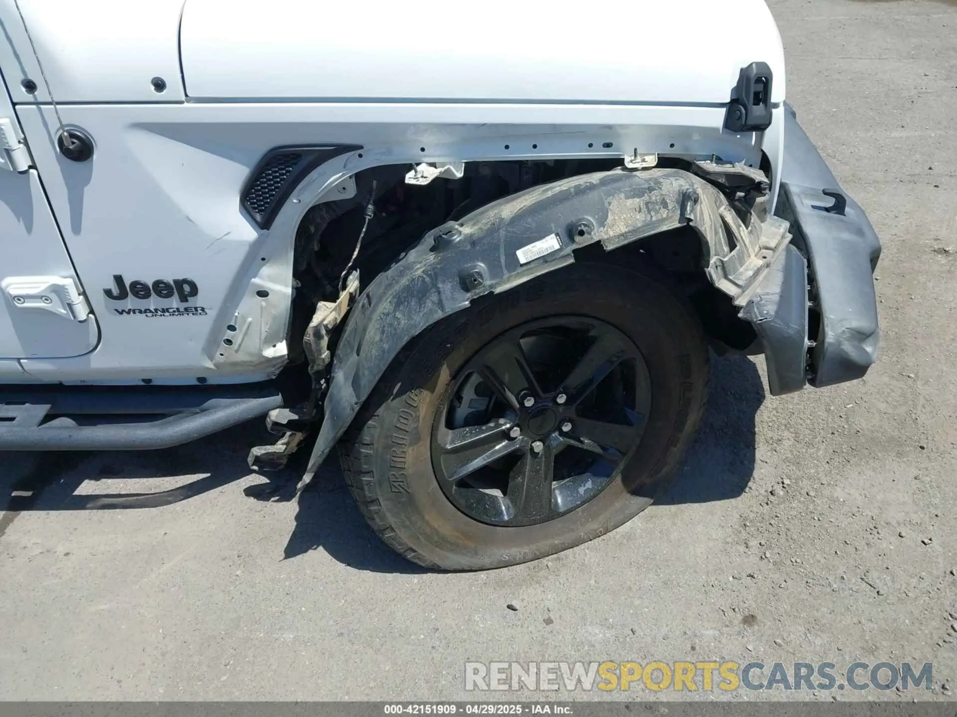 6 Фотография поврежденного автомобиля 1C4HJXDN7MW562916 JEEP WRANGLER UNLIMITED 2021