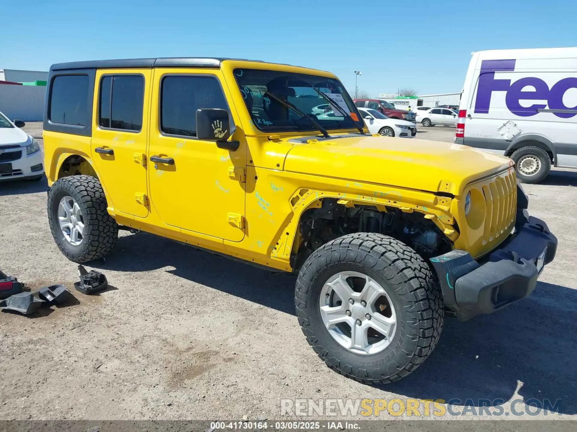 1 Фотография поврежденного автомобиля 1C4HJXDN8MW511747 JEEP WRANGLER UNLIMITED 2021