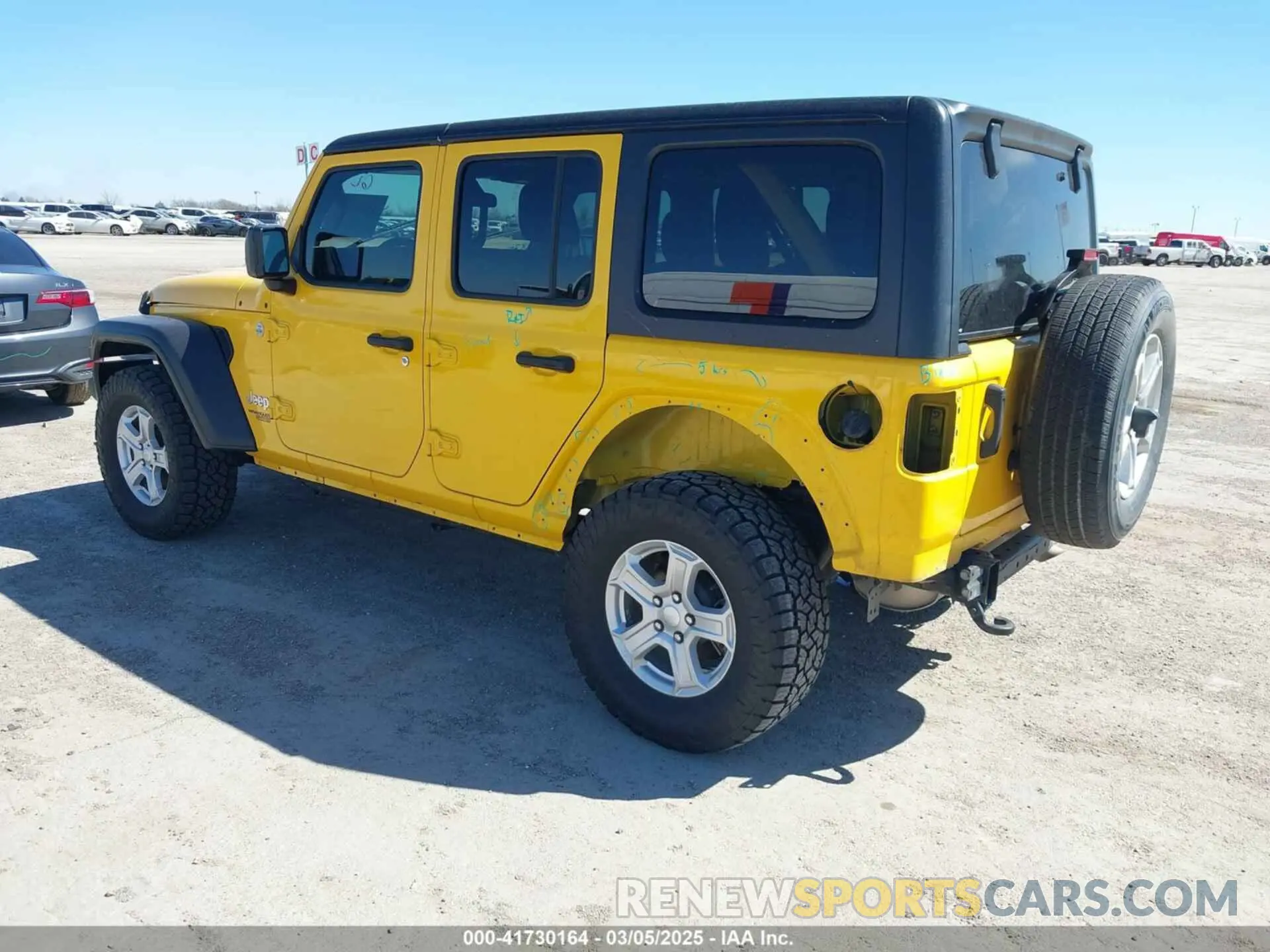3 Фотография поврежденного автомобиля 1C4HJXDN8MW511747 JEEP WRANGLER UNLIMITED 2021