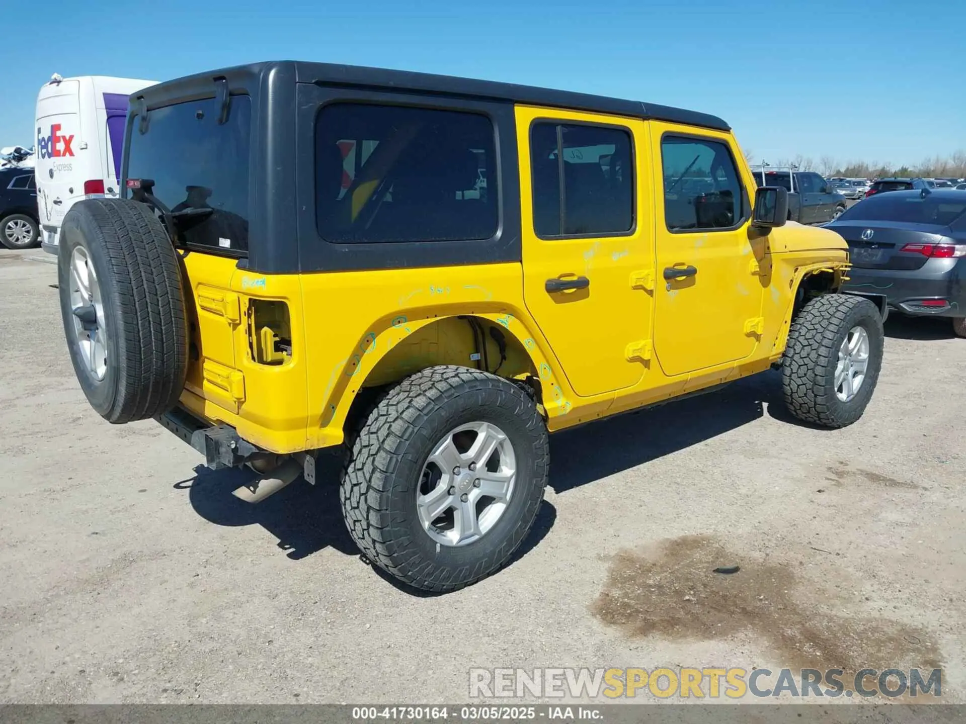 4 Фотография поврежденного автомобиля 1C4HJXDN8MW511747 JEEP WRANGLER UNLIMITED 2021