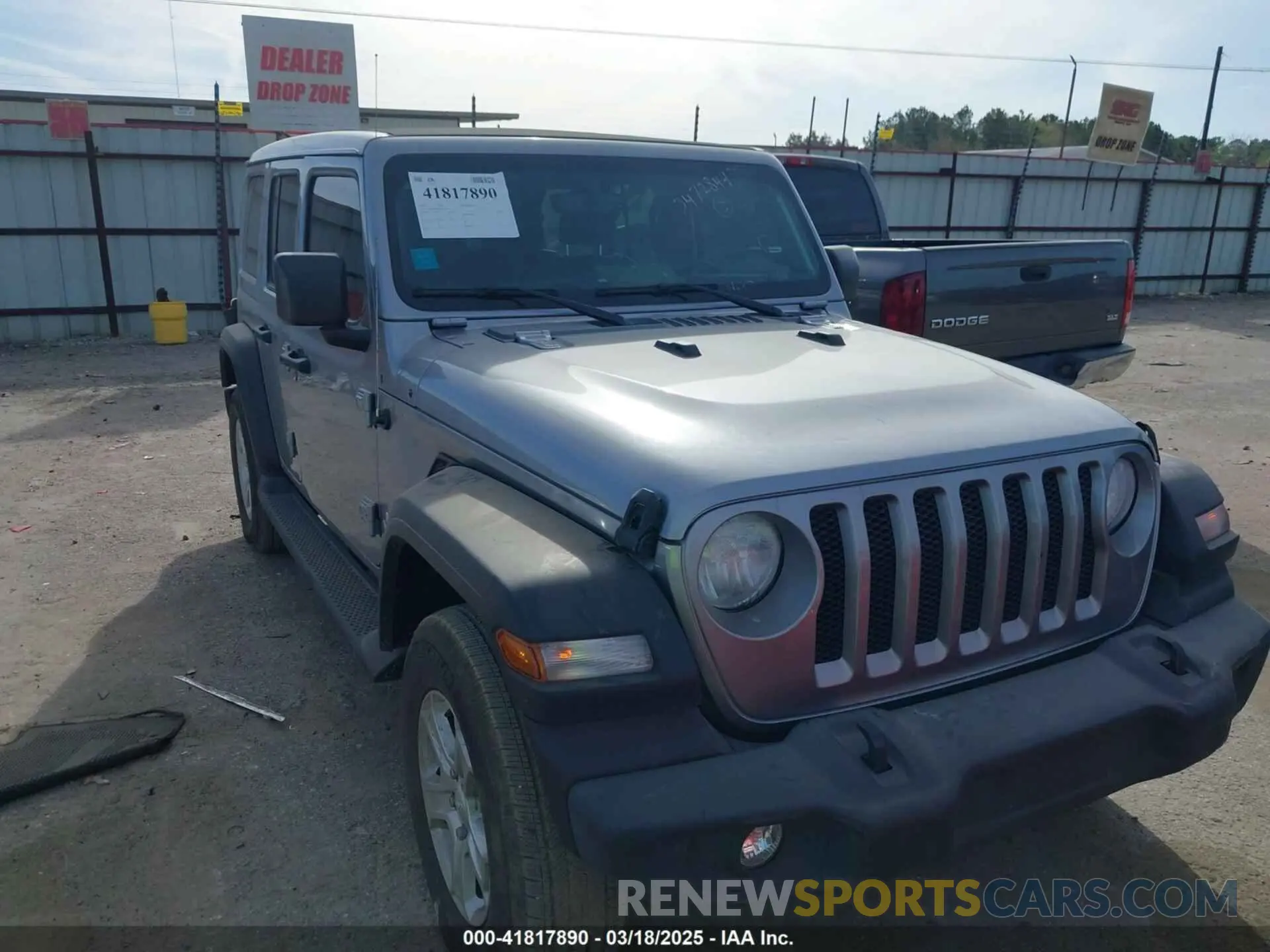 1 Фотография поврежденного автомобиля 1C4HJXDN8MW532307 JEEP WRANGLER UNLIMITED 2021