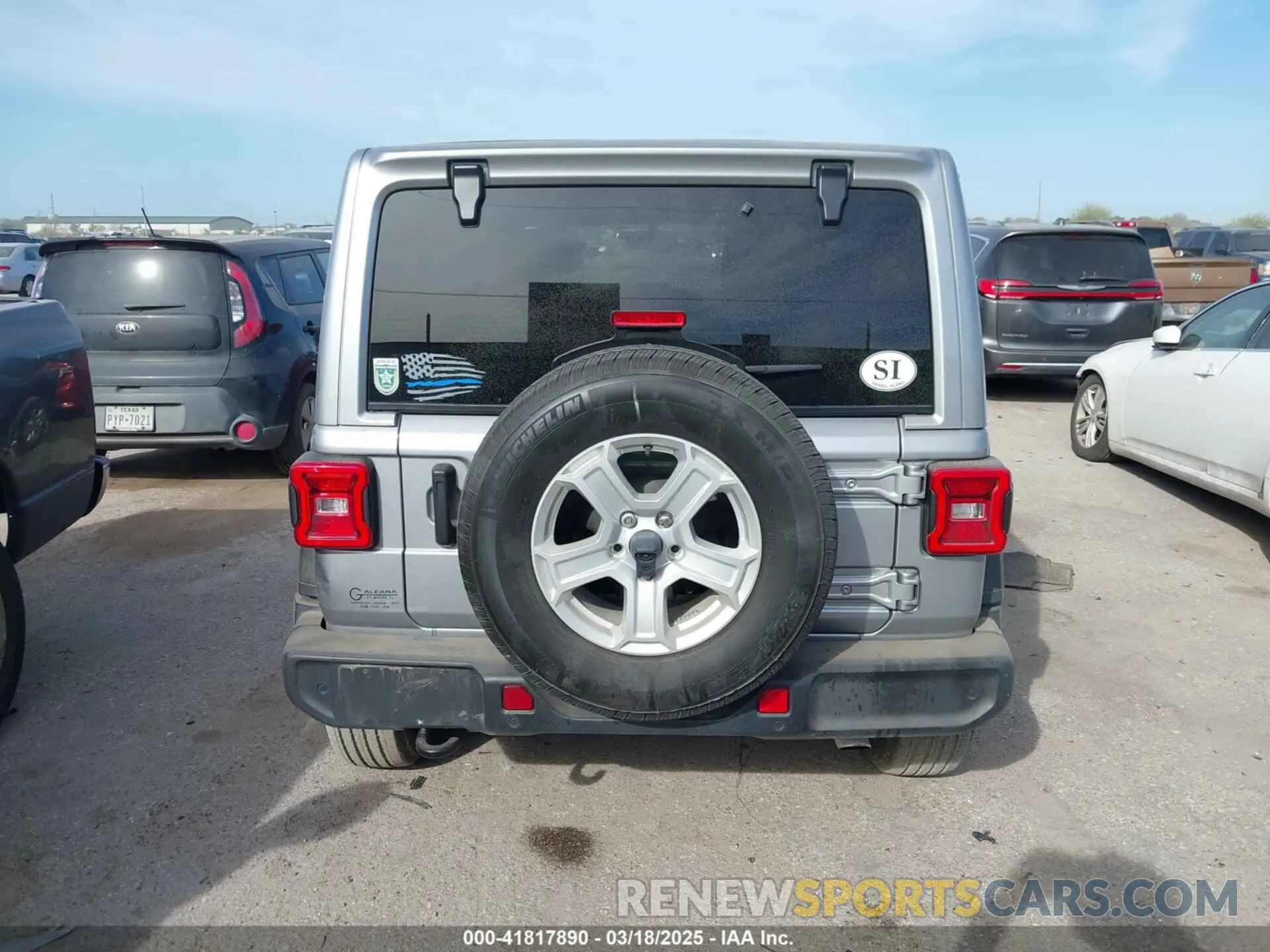 16 Фотография поврежденного автомобиля 1C4HJXDN8MW532307 JEEP WRANGLER UNLIMITED 2021