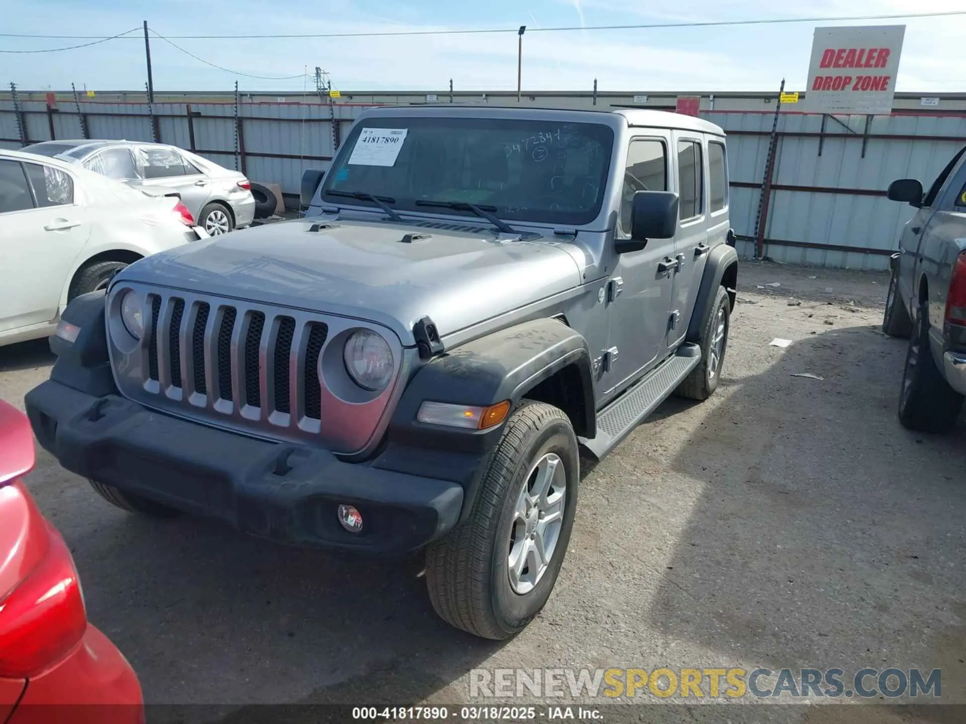 2 Фотография поврежденного автомобиля 1C4HJXDN8MW532307 JEEP WRANGLER UNLIMITED 2021