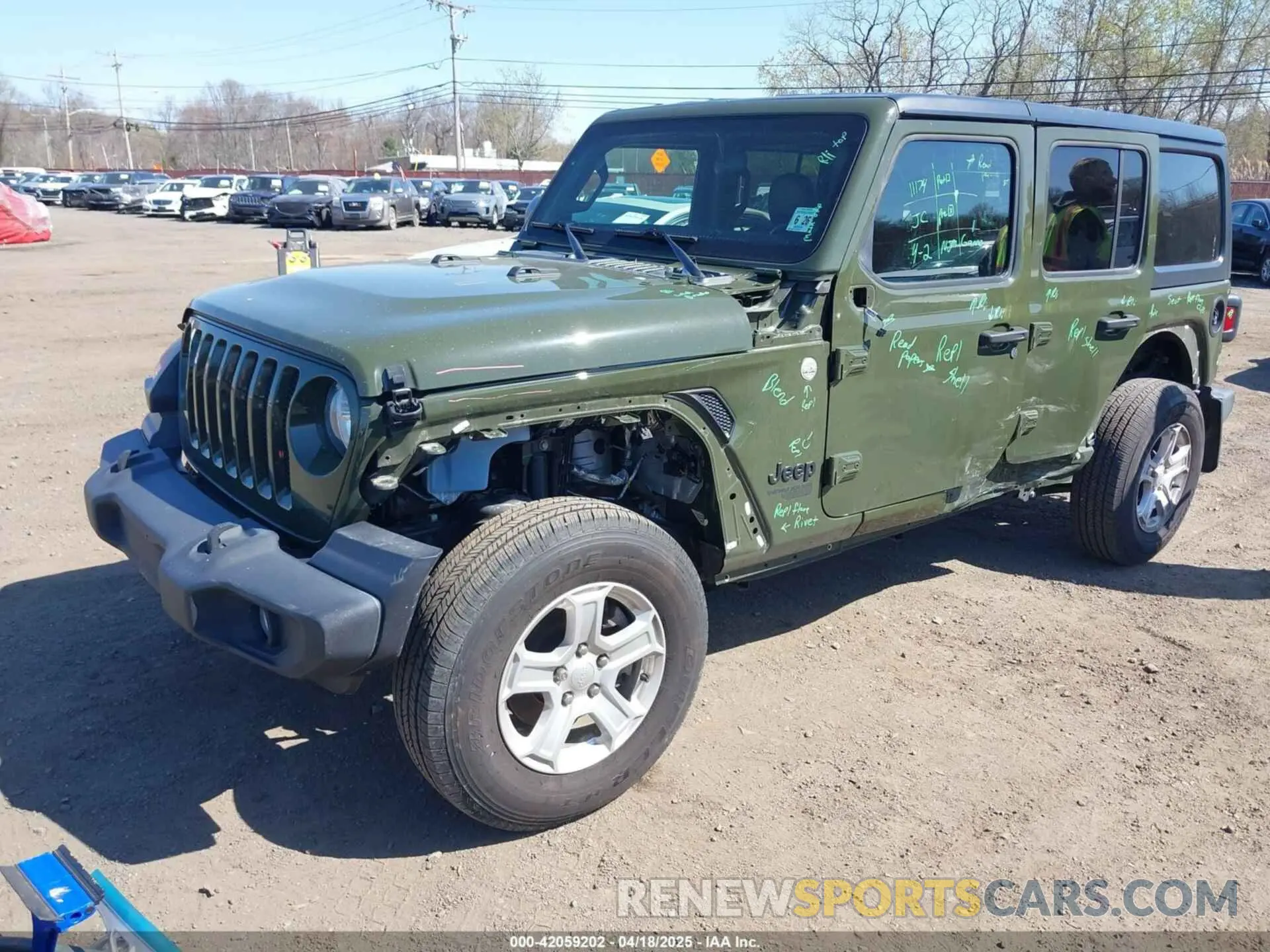 2 Фотография поврежденного автомобиля 1C4HJXDN8MW701628 JEEP WRANGLER UNLIMITED 2021