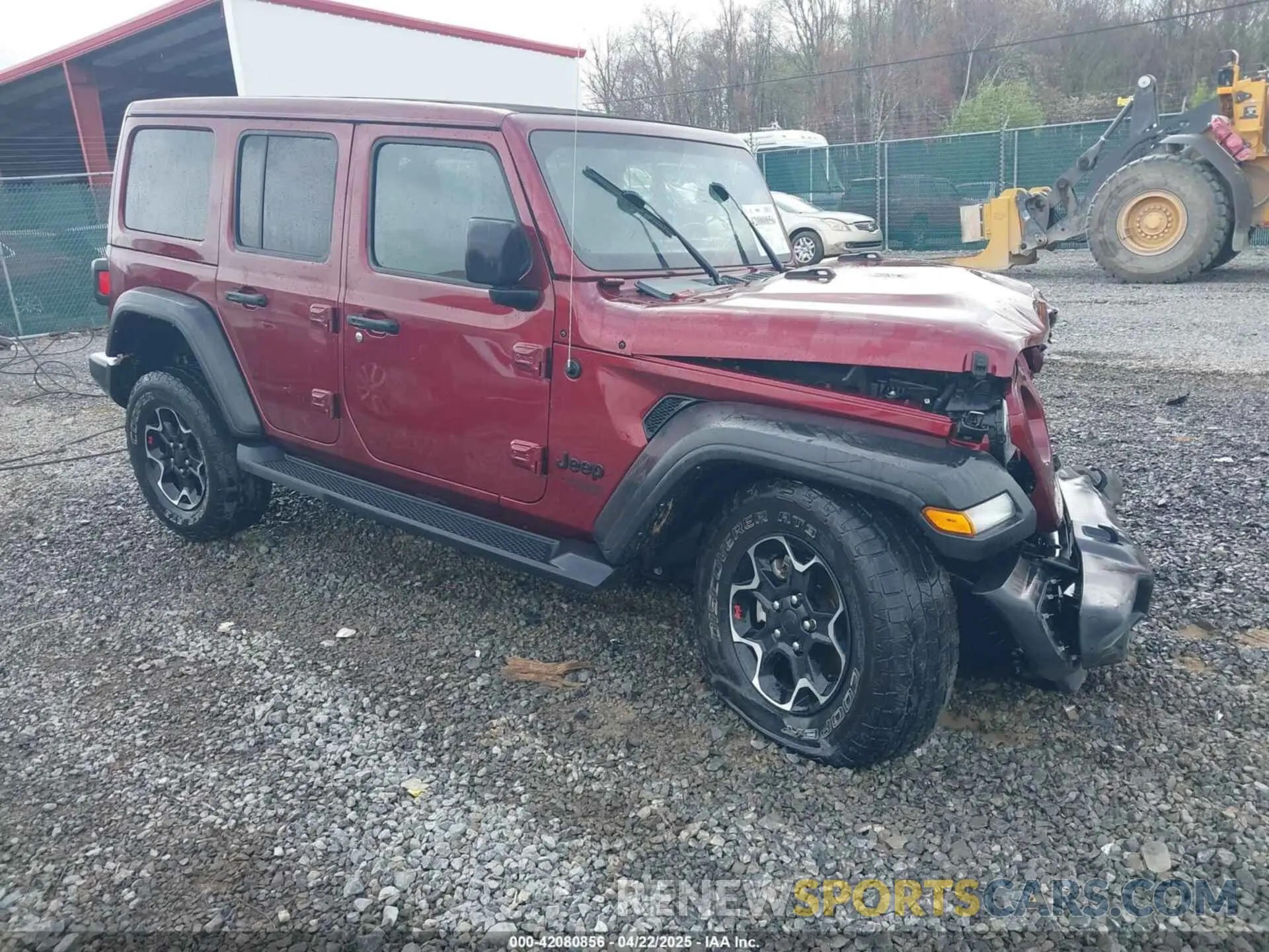 1 Фотография поврежденного автомобиля 1C4HJXDN8MW714976 JEEP WRANGLER UNLIMITED 2021