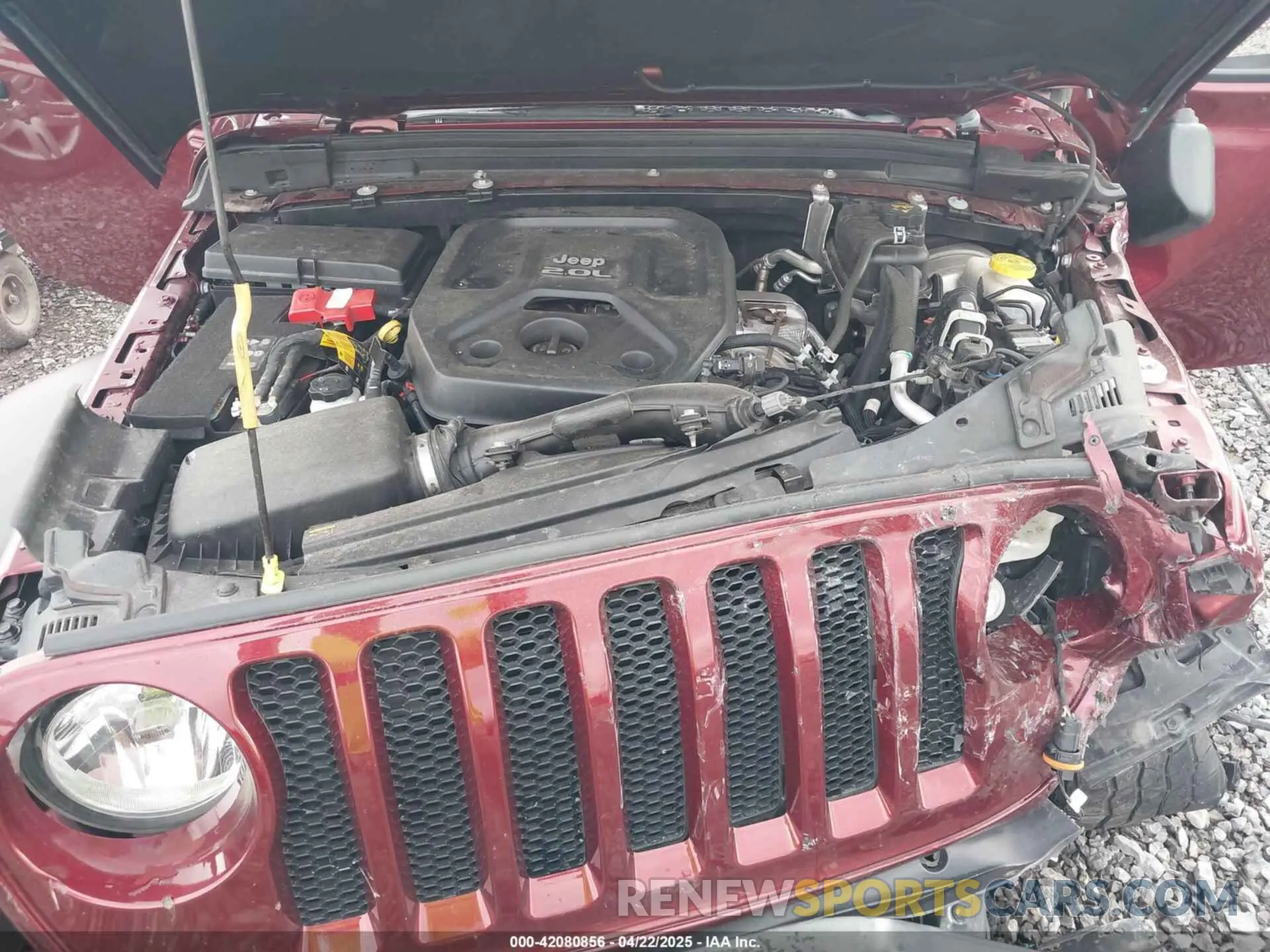 10 Фотография поврежденного автомобиля 1C4HJXDN8MW714976 JEEP WRANGLER UNLIMITED 2021