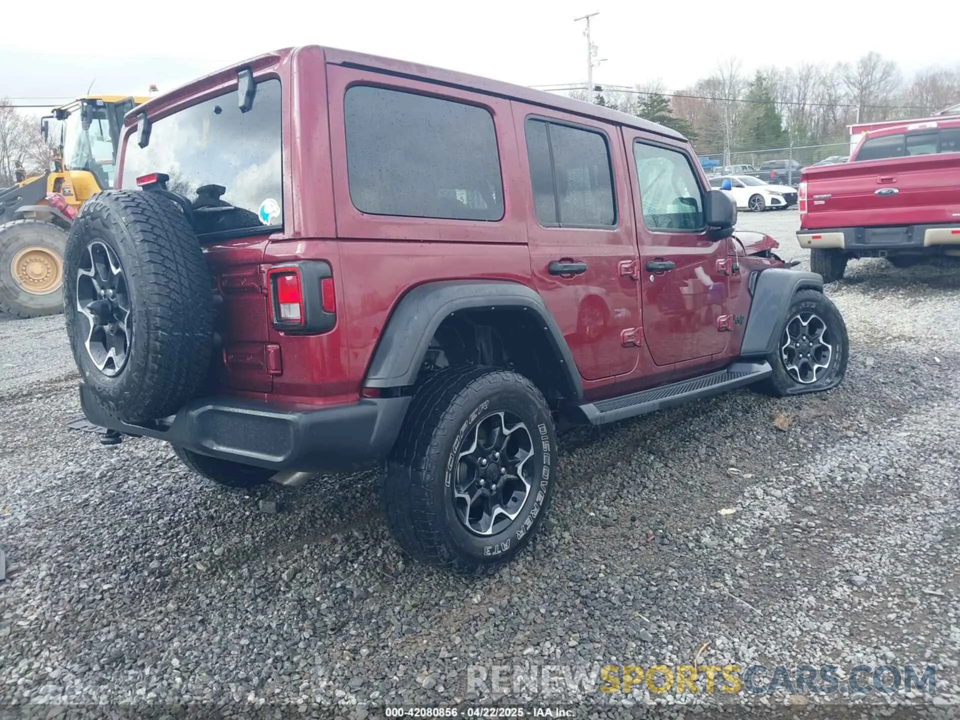 4 Фотография поврежденного автомобиля 1C4HJXDN8MW714976 JEEP WRANGLER UNLIMITED 2021