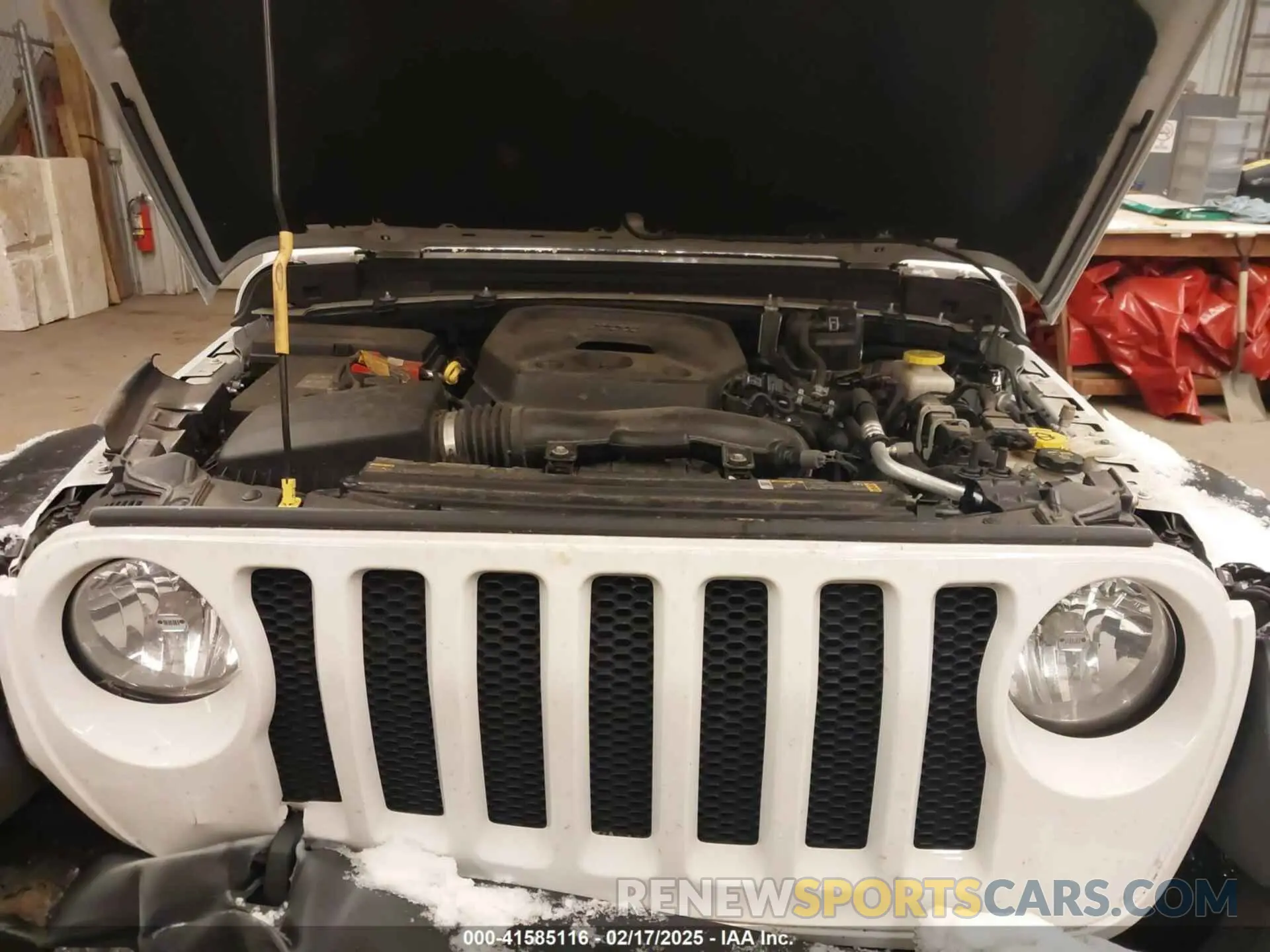 10 Photograph of a damaged car 1C4HJXDN8MW813202 JEEP WRANGLER UNLIMITED 2021