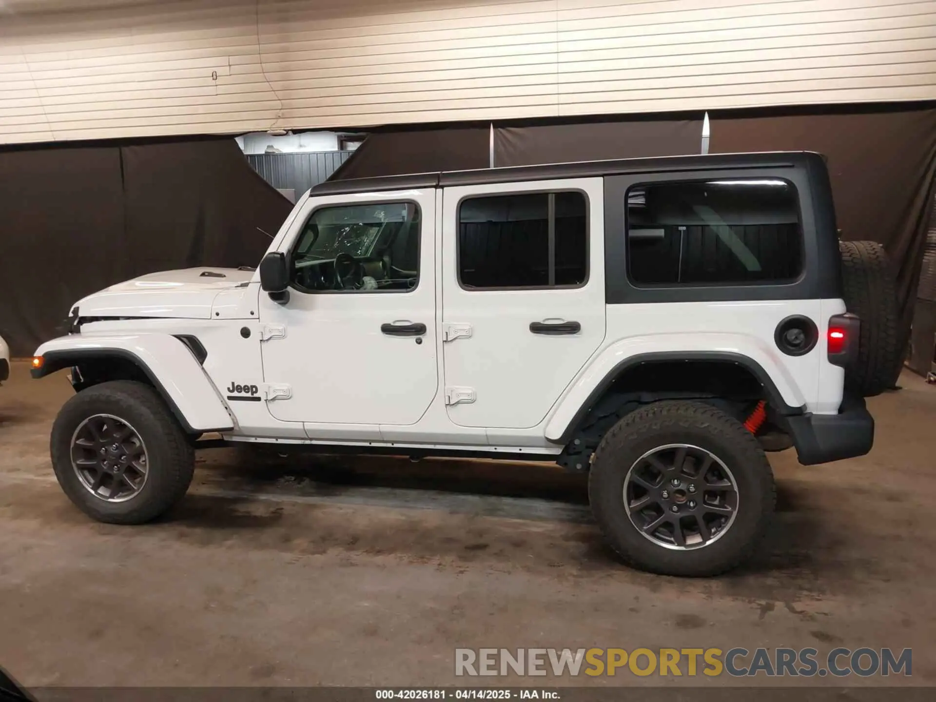 14 Фотография поврежденного автомобиля 1C4HJXDNXMW681267 JEEP WRANGLER UNLIMITED 2021