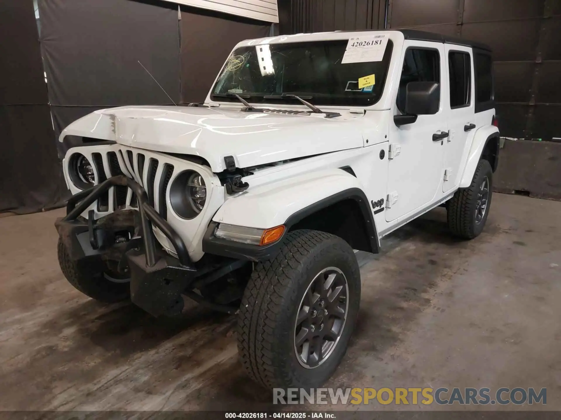 2 Фотография поврежденного автомобиля 1C4HJXDNXMW681267 JEEP WRANGLER UNLIMITED 2021