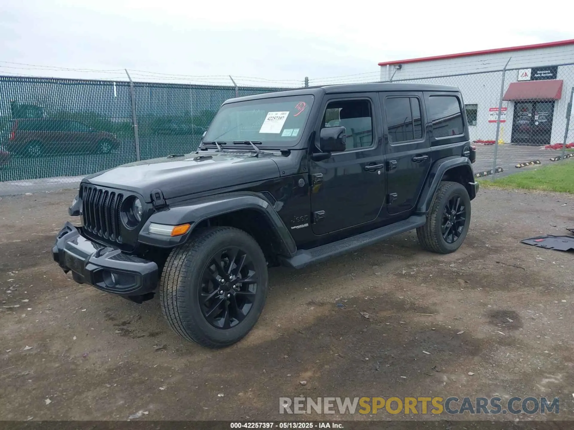 2 Photograph of a damaged car 1C4HJXEG2MW622665 JEEP WRANGLER UNLIMITED 2021