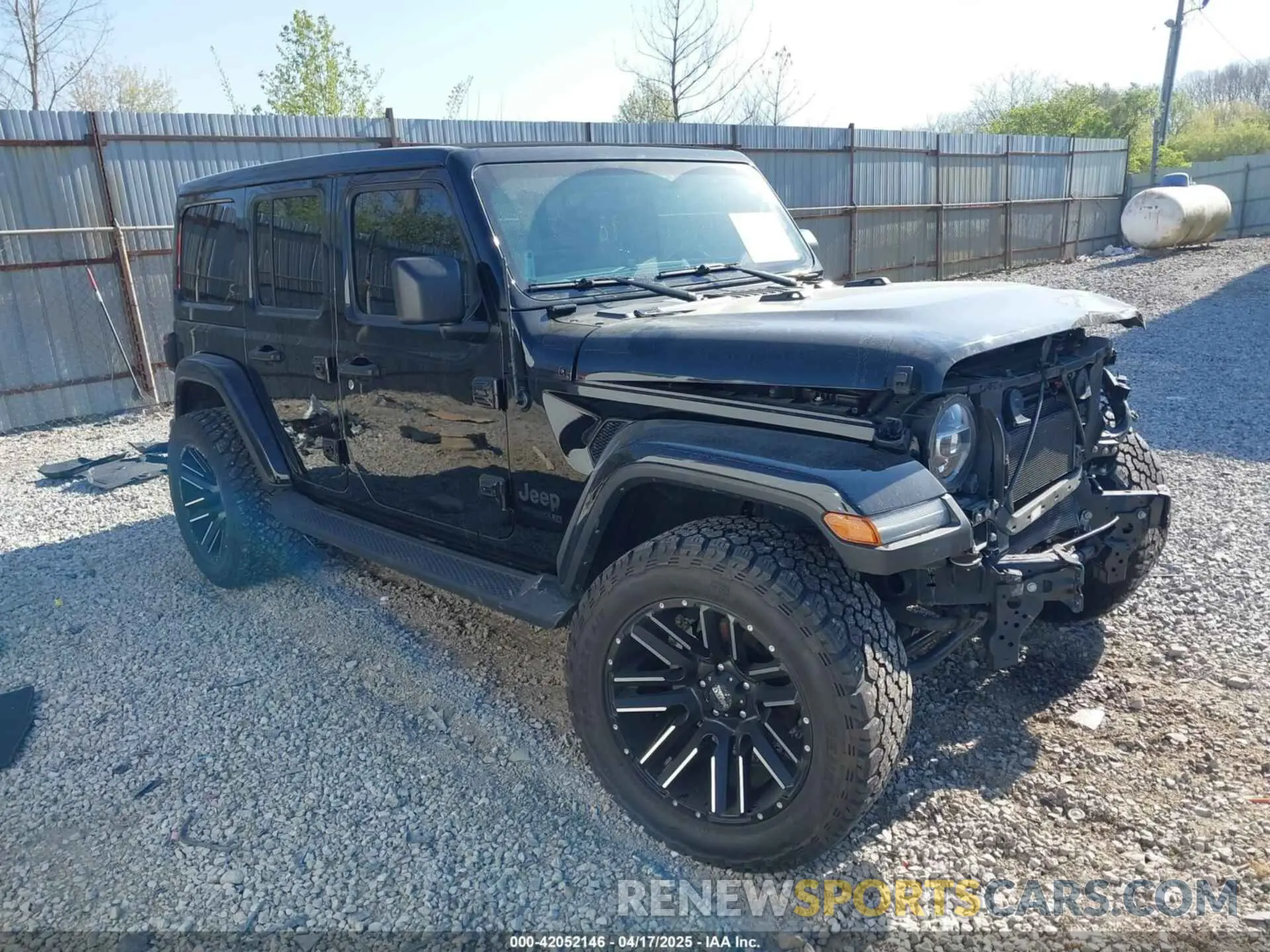 1 Фотография поврежденного автомобиля 1C4HJXEG4MW650547 JEEP WRANGLER UNLIMITED 2021