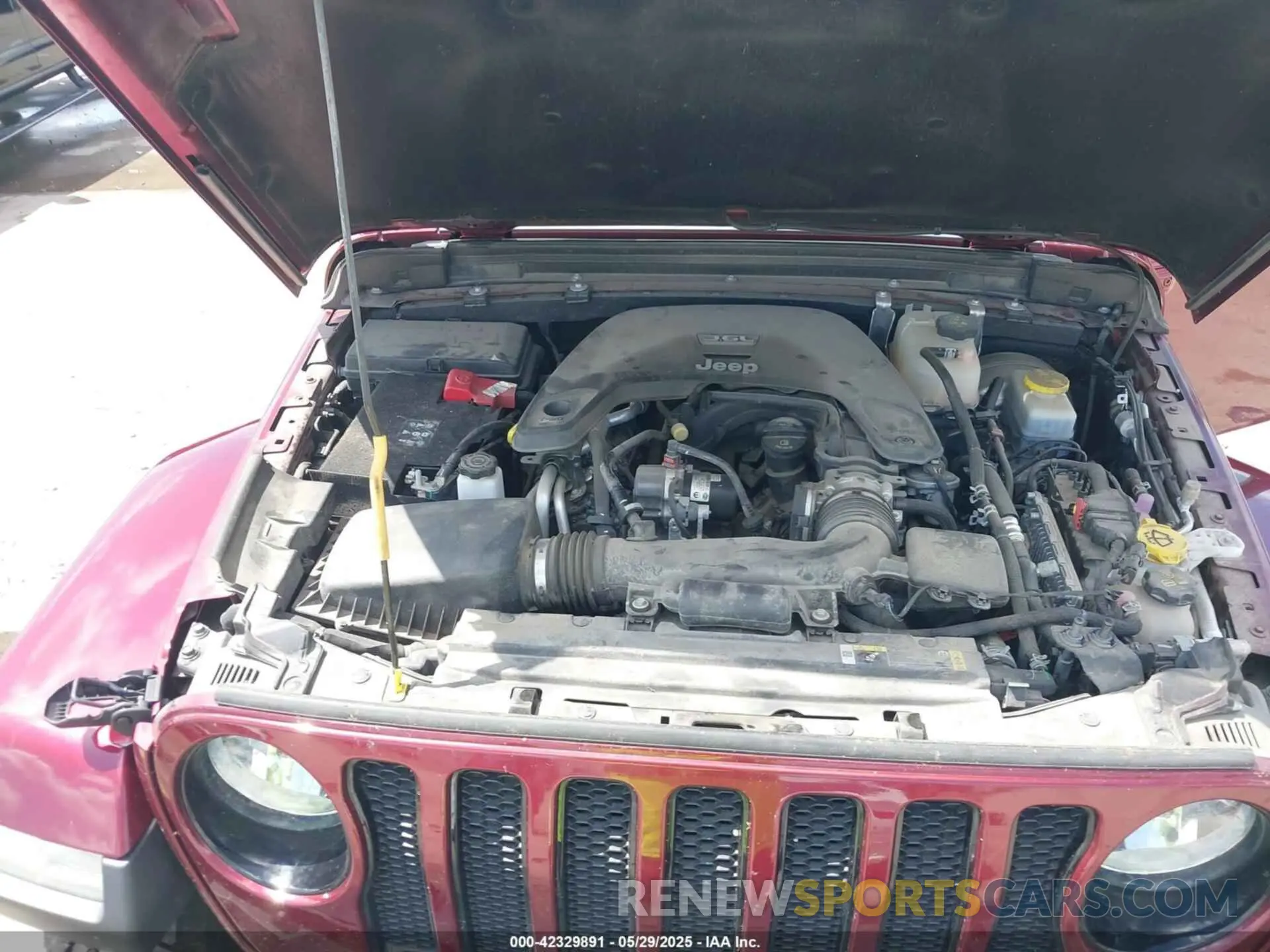 10 Фотография поврежденного автомобиля 1C4HJXEG5MW649214 JEEP WRANGLER UNLIMITED 2021