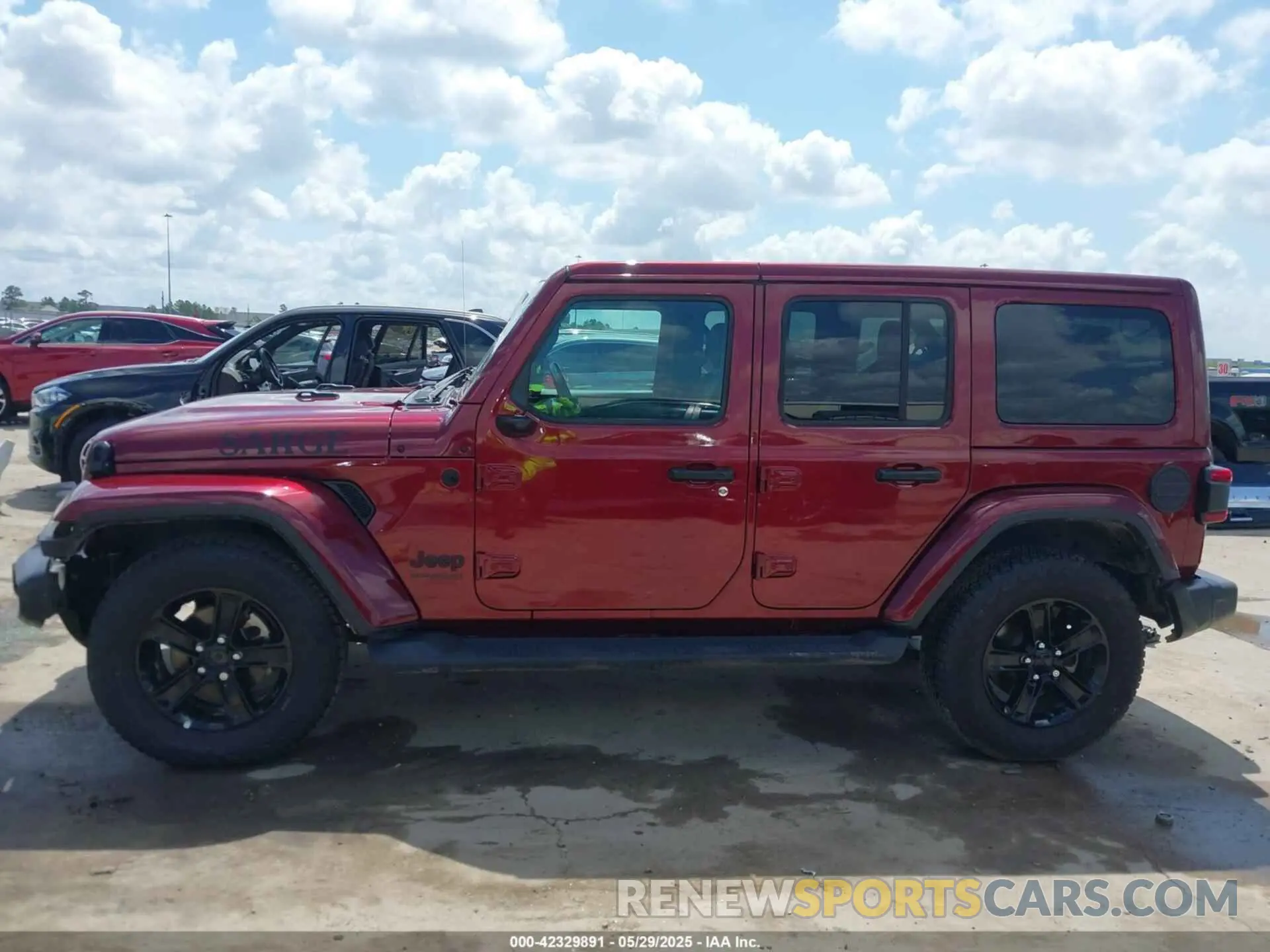 14 Фотография поврежденного автомобиля 1C4HJXEG5MW649214 JEEP WRANGLER UNLIMITED 2021