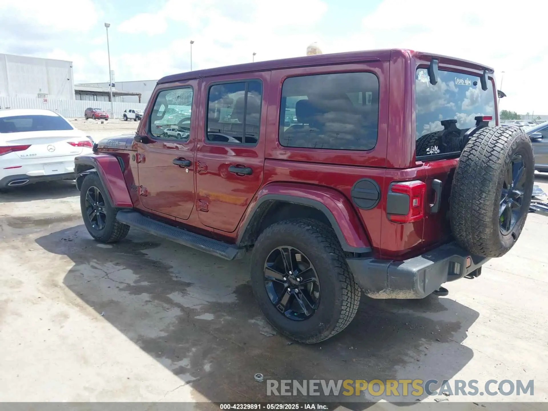 3 Фотография поврежденного автомобиля 1C4HJXEG5MW649214 JEEP WRANGLER UNLIMITED 2021