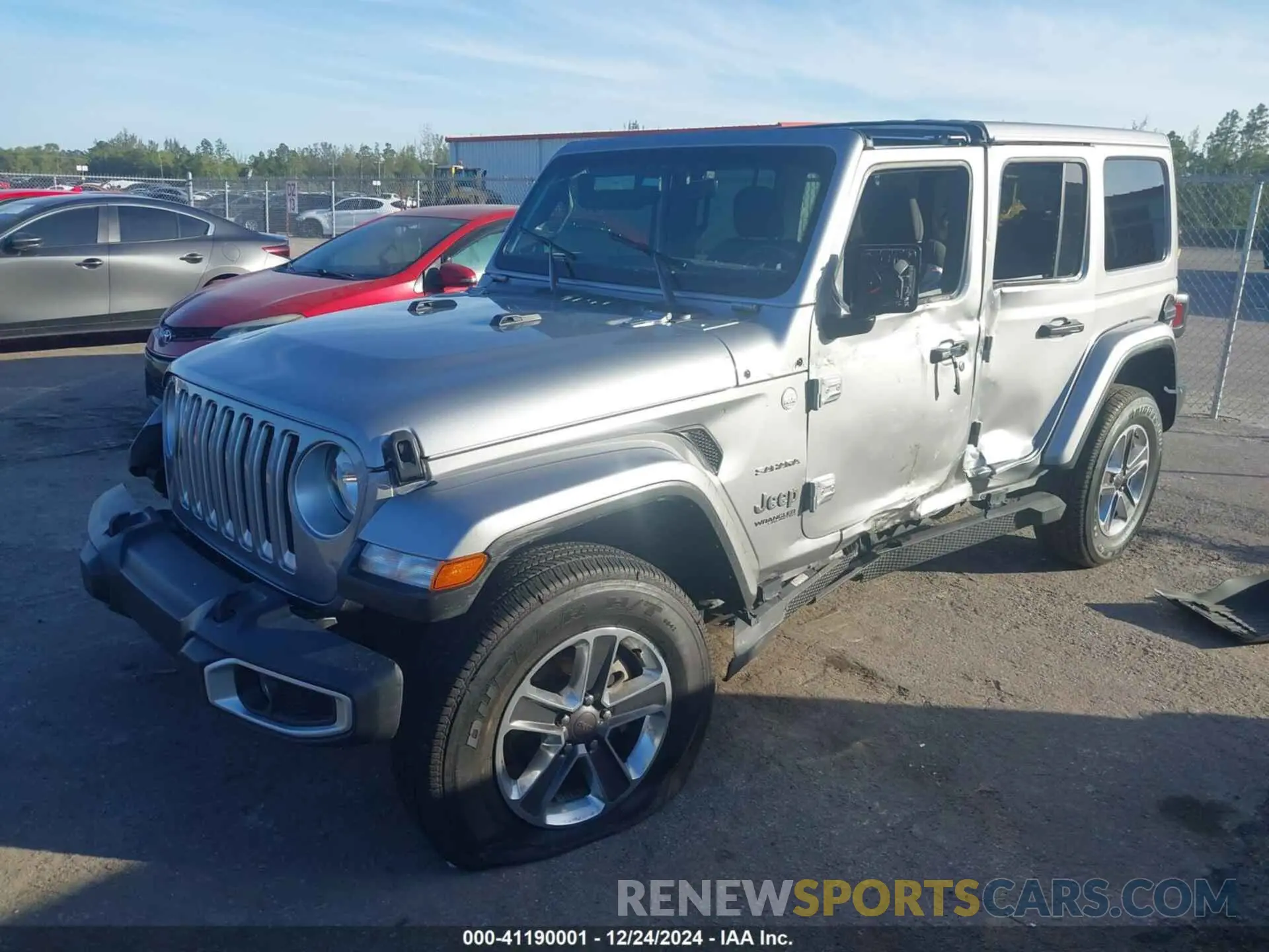 2 Фотография поврежденного автомобиля 1C4HJXEG8MW576811 JEEP WRANGLER UNLIMITED 2021