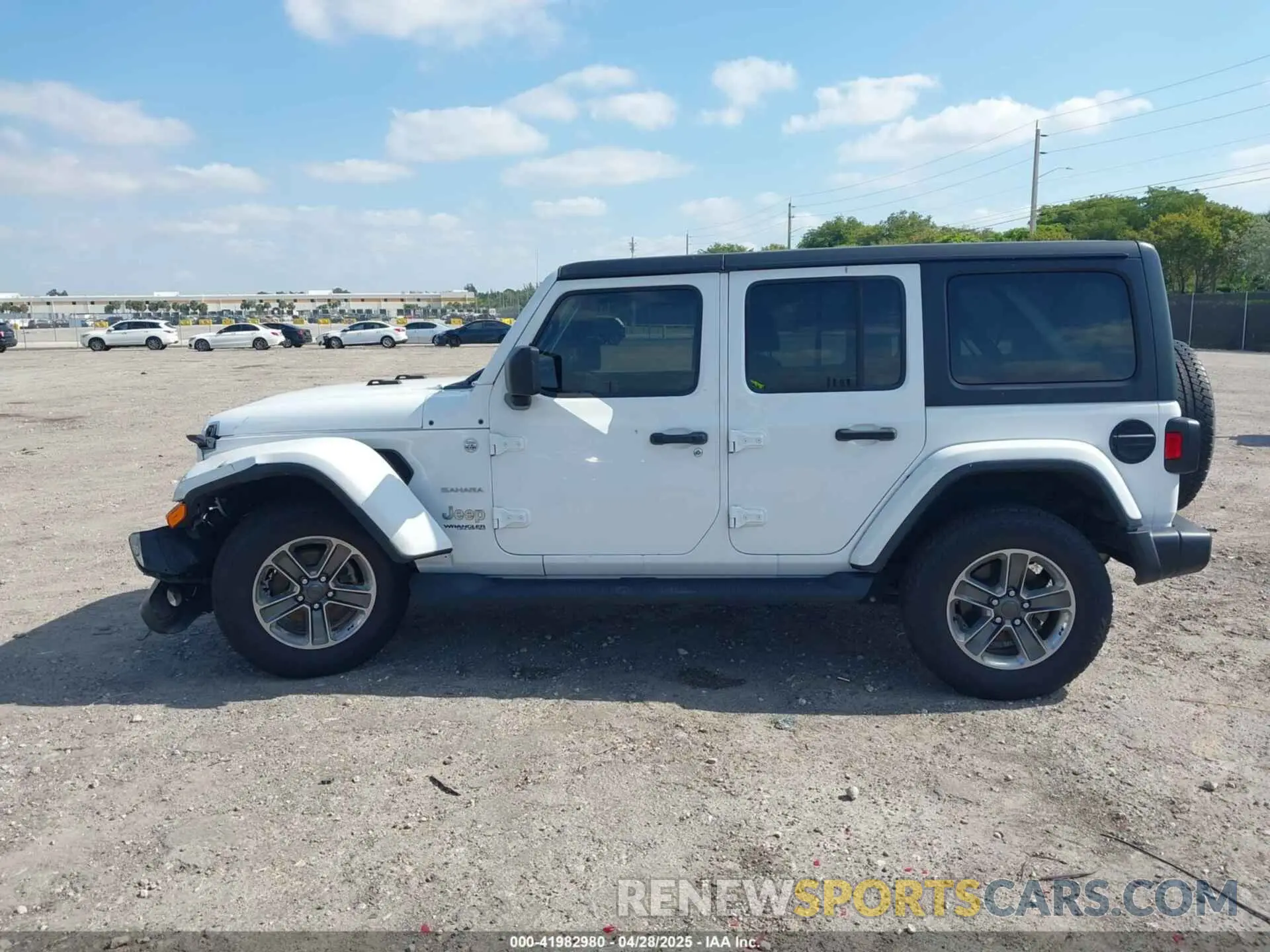14 Photograph of a damaged car 1C4HJXEG8MW612190 JEEP WRANGLER UNLIMITED 2021