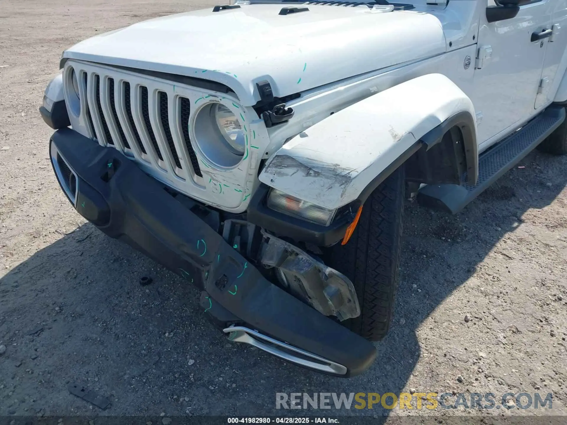 6 Photograph of a damaged car 1C4HJXEG8MW612190 JEEP WRANGLER UNLIMITED 2021