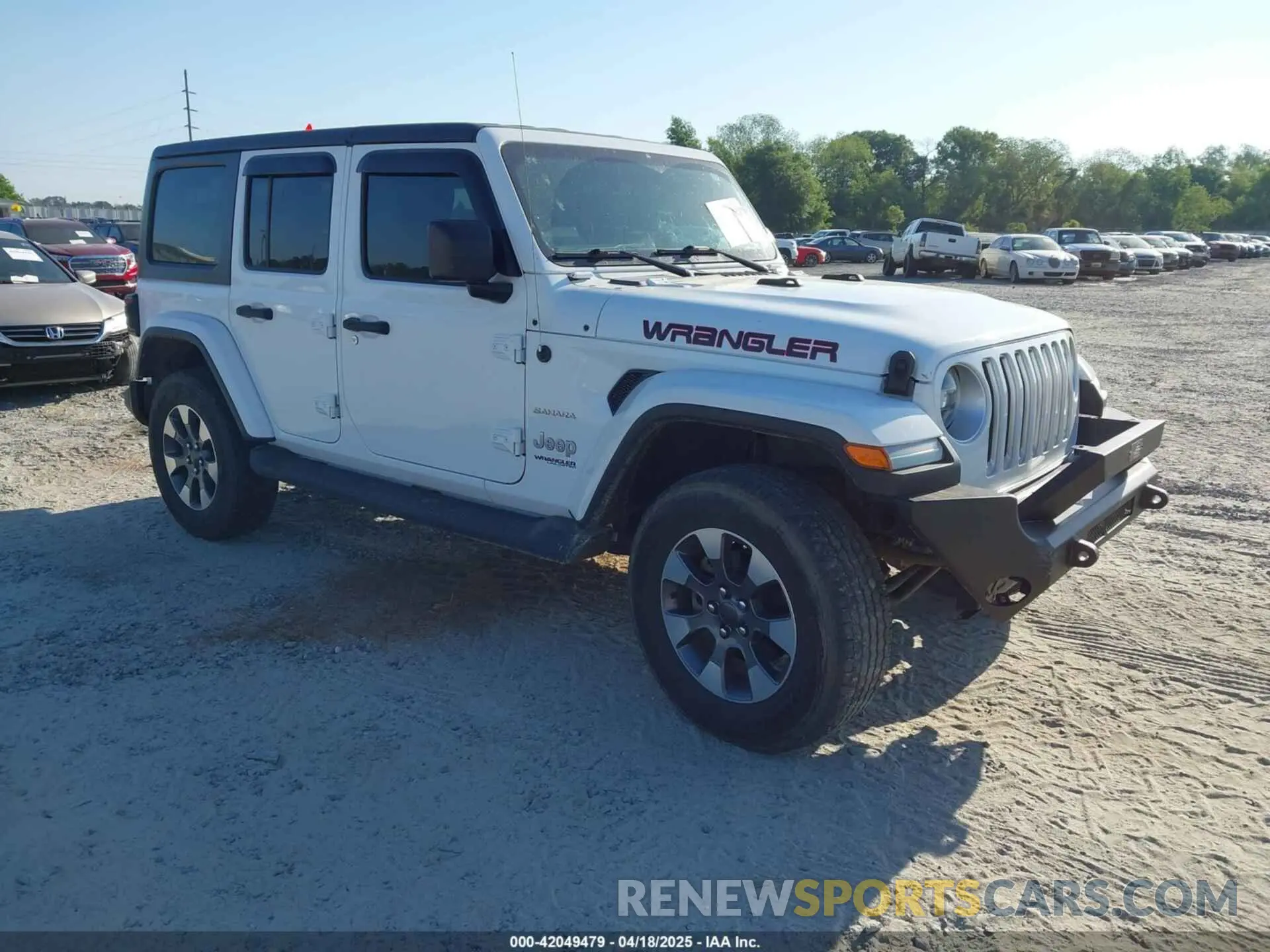 1 Фотография поврежденного автомобиля 1C4HJXEM1MW684340 JEEP WRANGLER UNLIMITED 2021